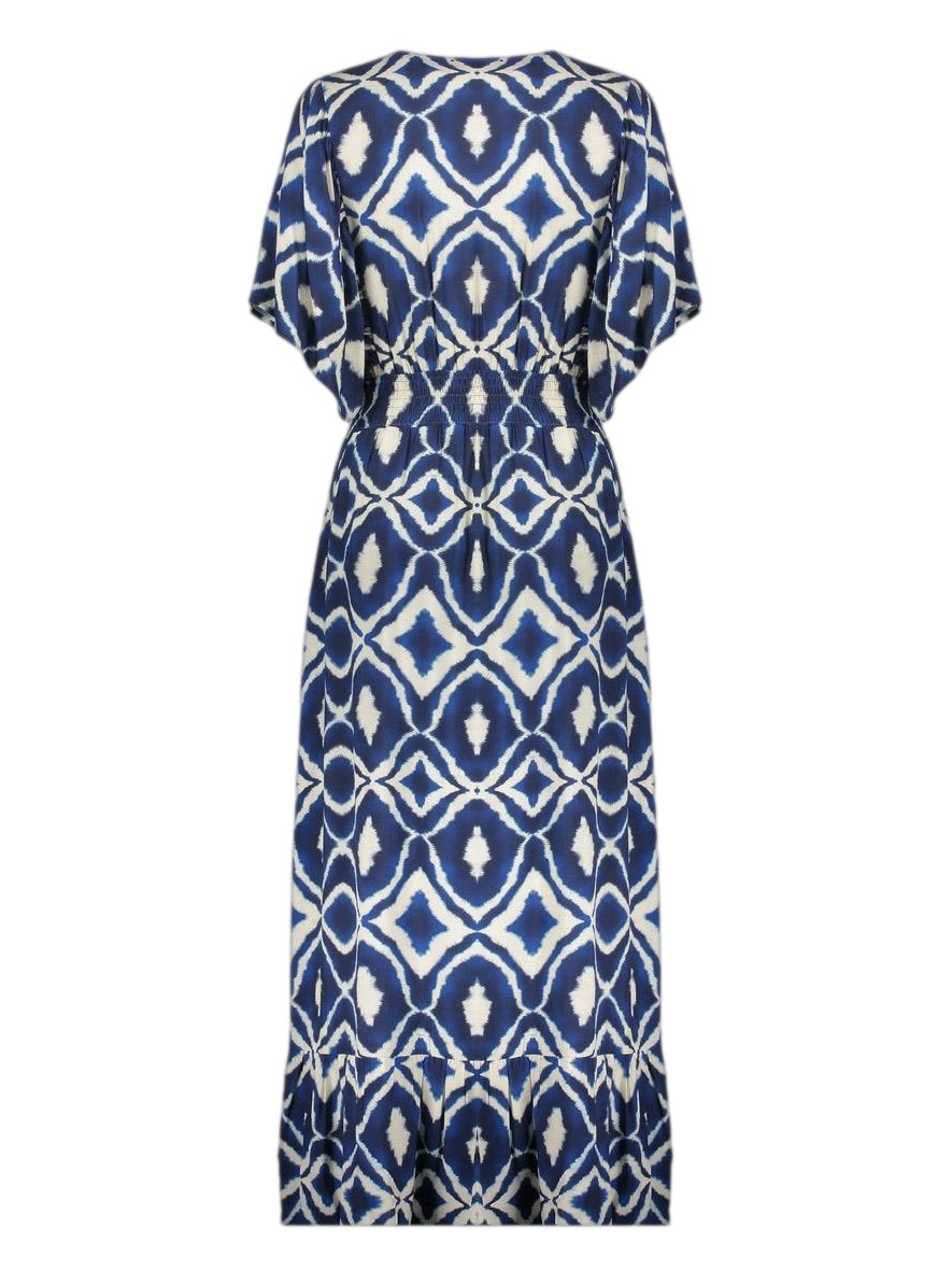 Geisha Jurk all-over print 67116-20 Marine