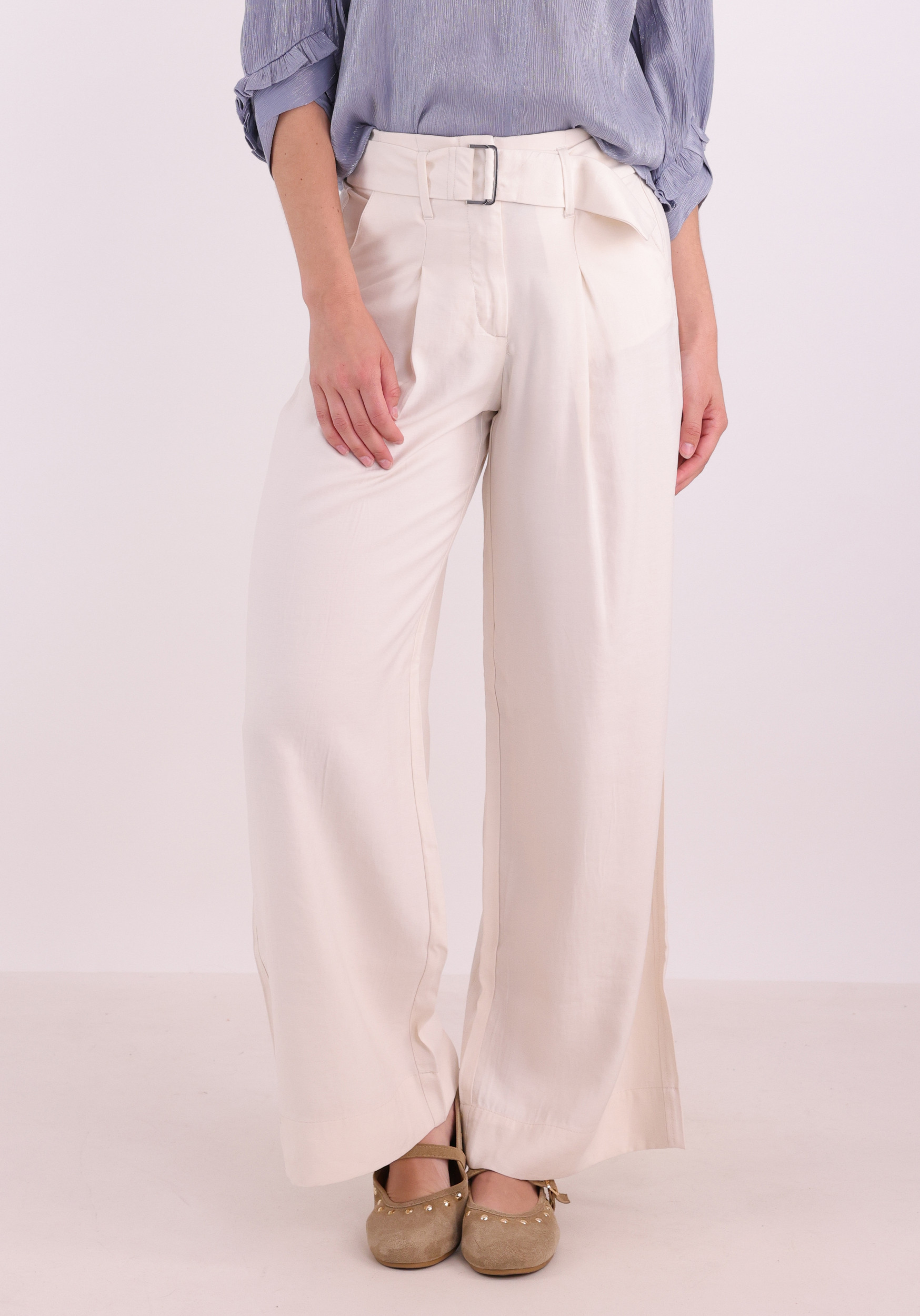 ONLY Broek Tila 15367390 Ecru
