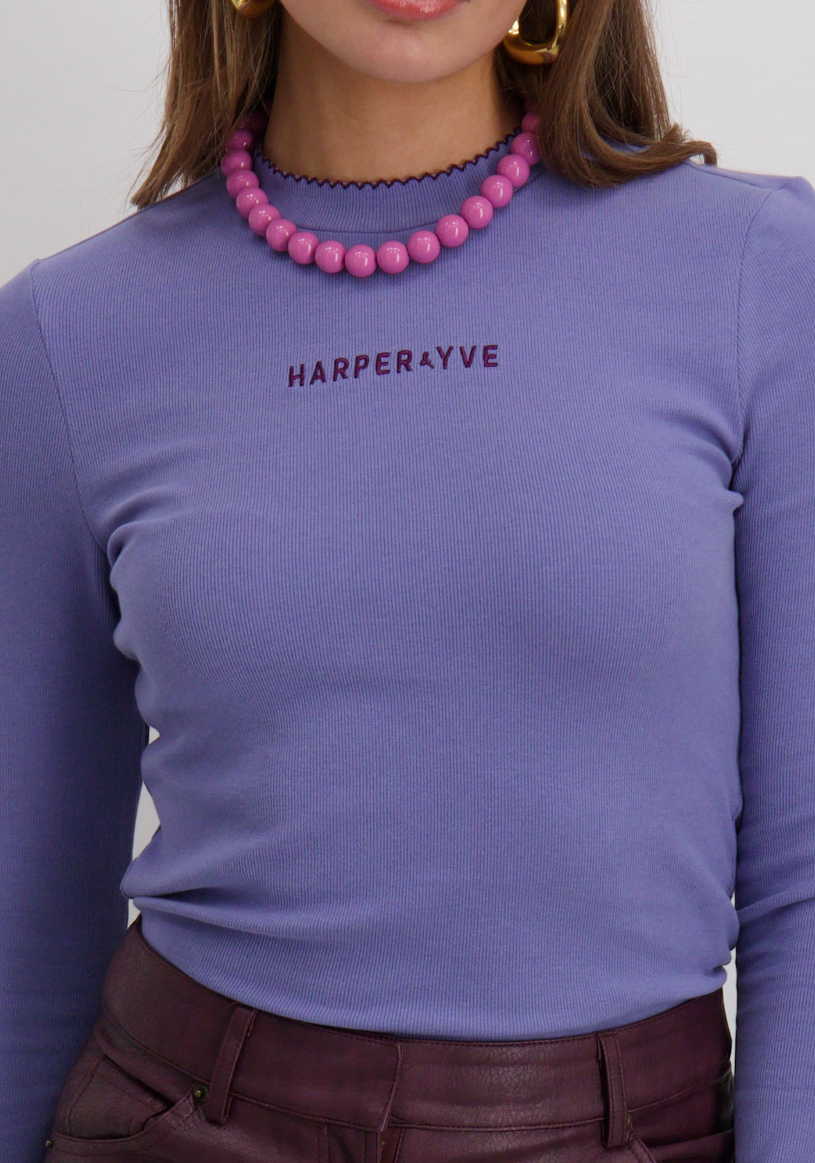 Harper & Yve Top Cammy DW25P615 Licht blauw