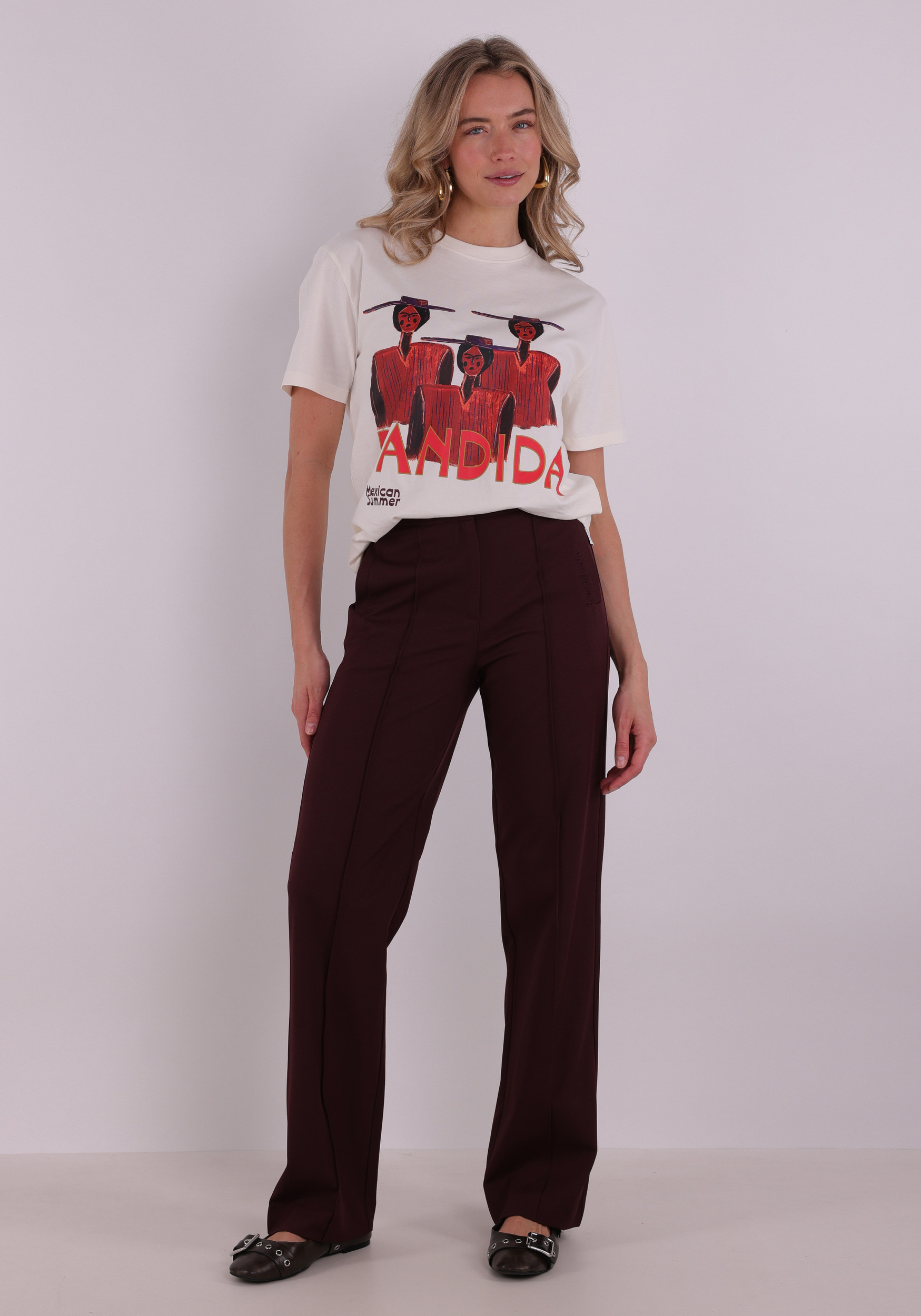 Harper & Yve Broek Poppy SS6N104 Donker Paars