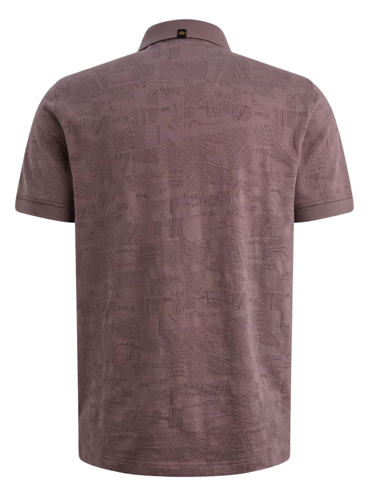 PME Legend Polo Jacquard PPSS2603883 Licht paars