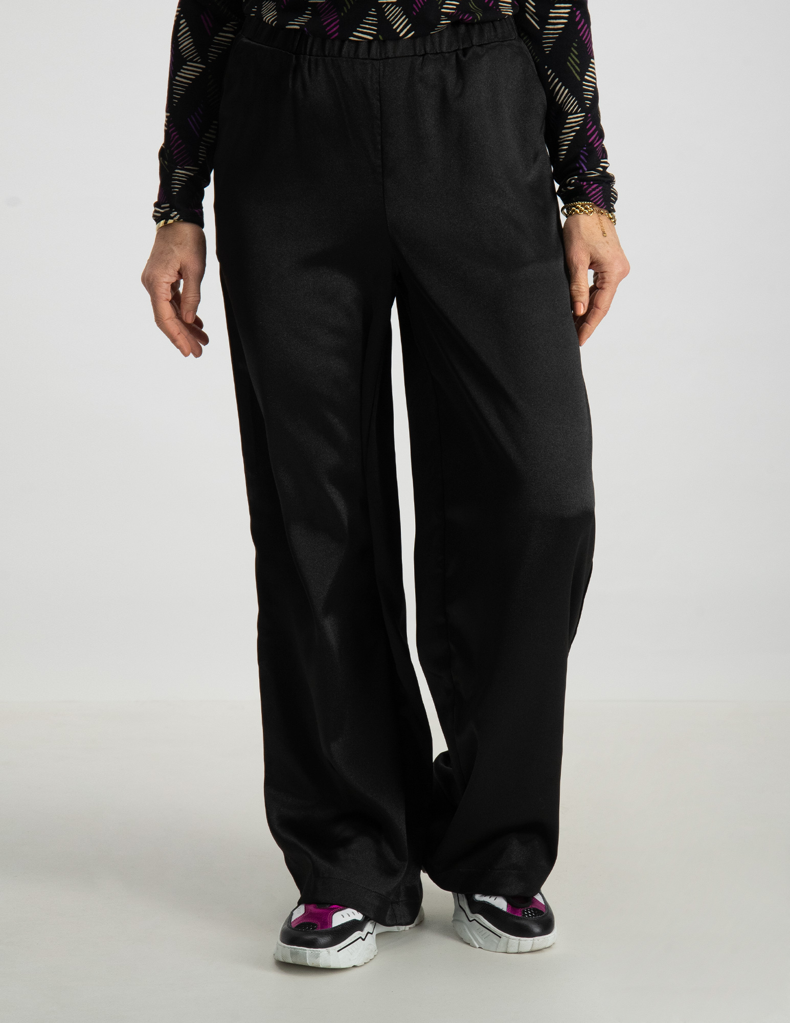 FREE|QUENT Broek Dimi 203635 Zwart