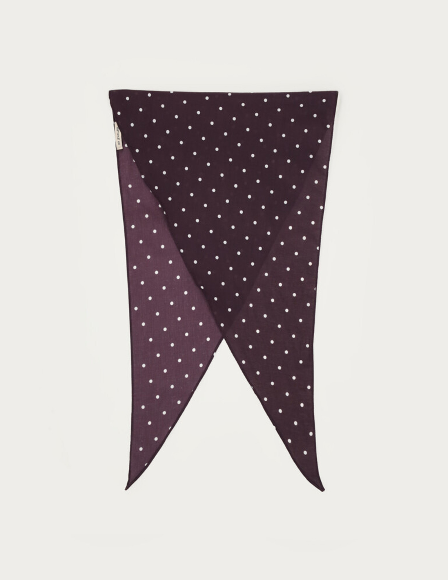 My Jewellery  Sjaal met polkadot MJ15318 Bordeaux