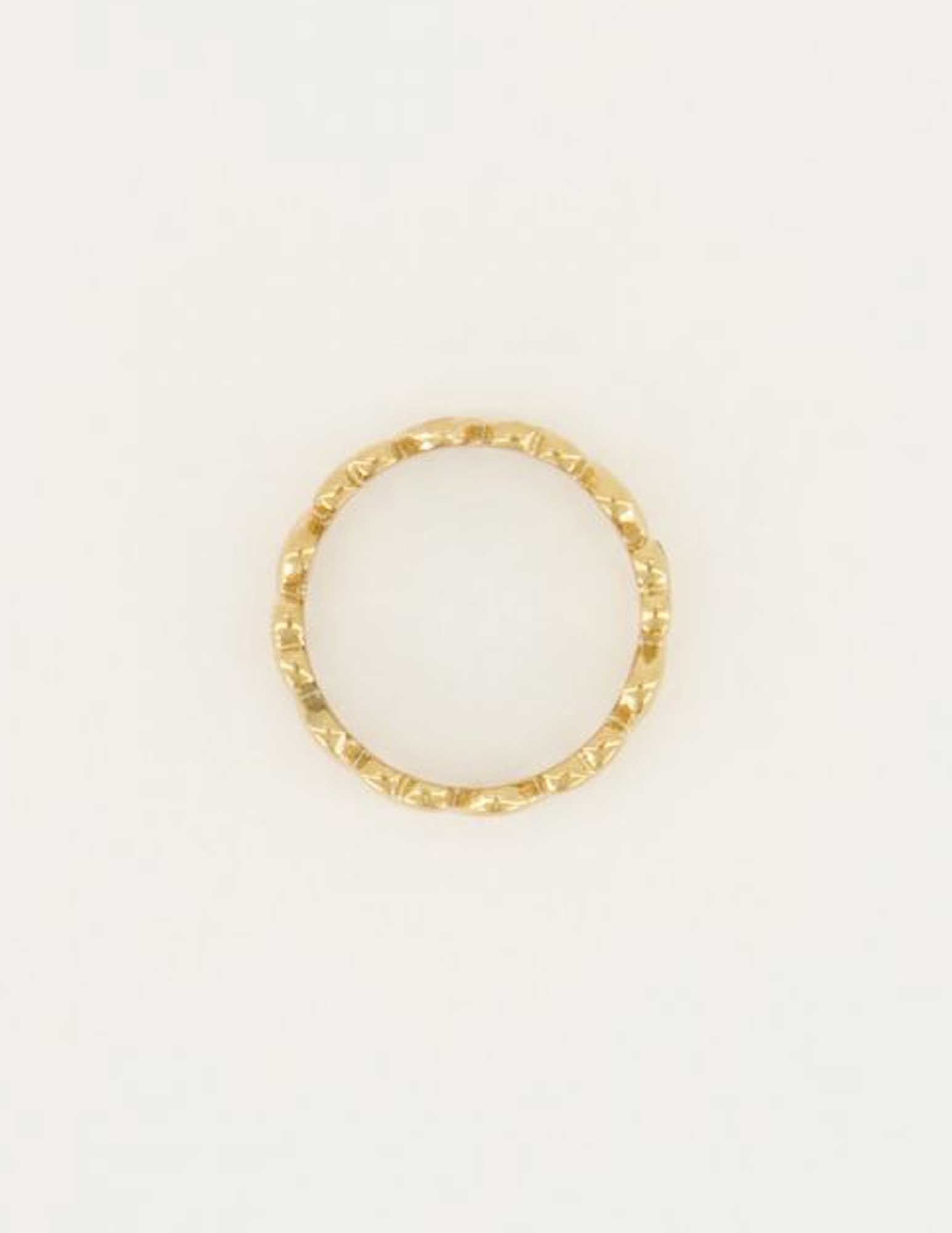 My Jewellery Ring hartjes MJ05303 Goud