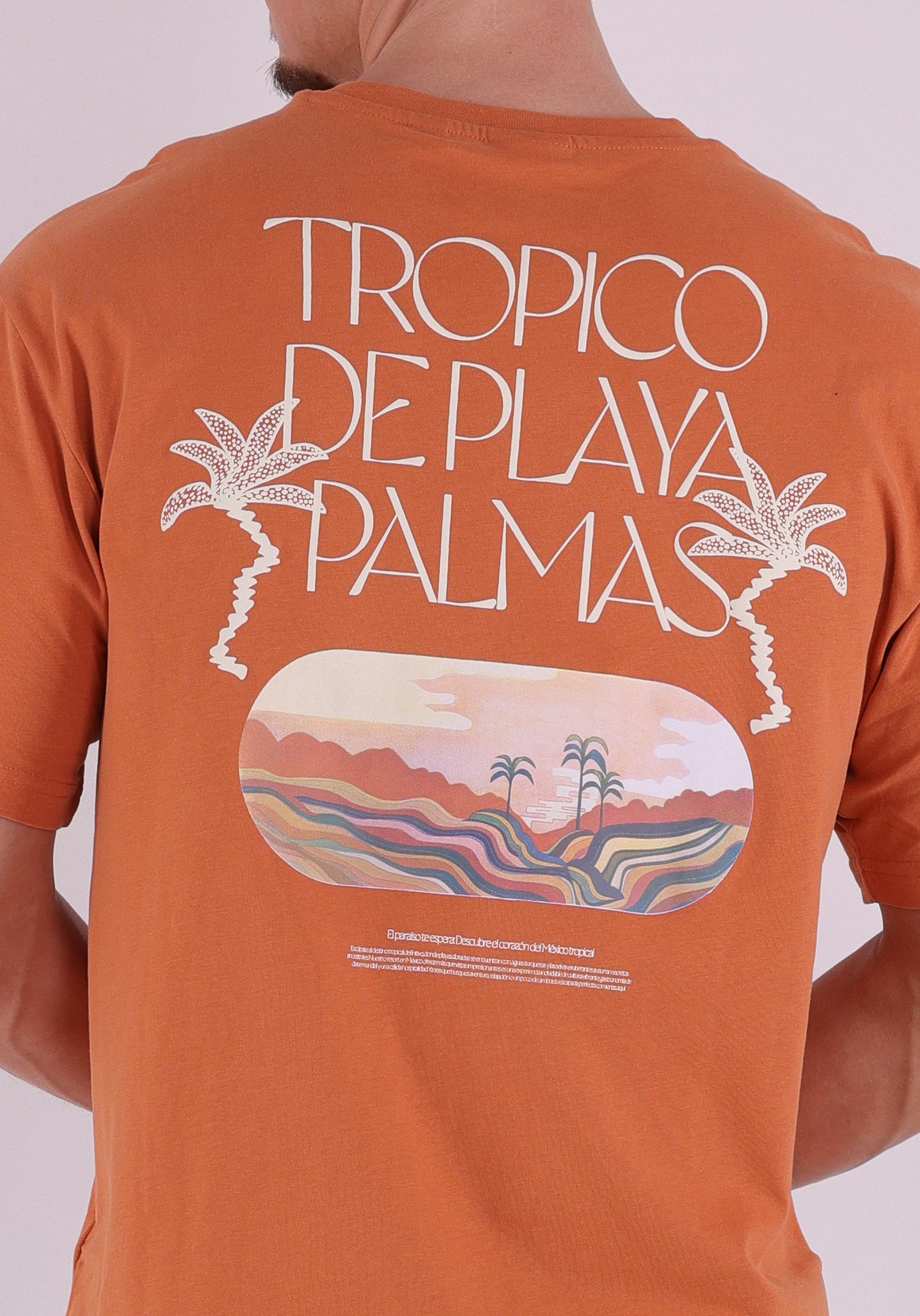 ONLY & SONS T-shirt Malik Tropico 22037482 Oranje