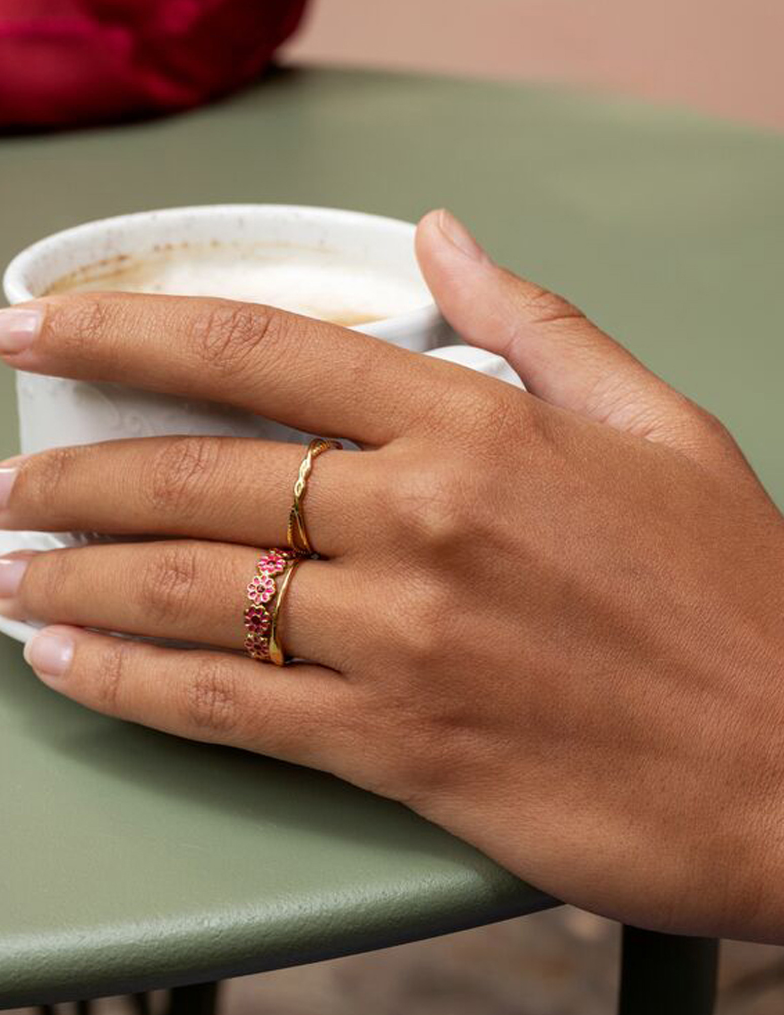 My Jewellery Ring met bloemen MJ11236 Zilver