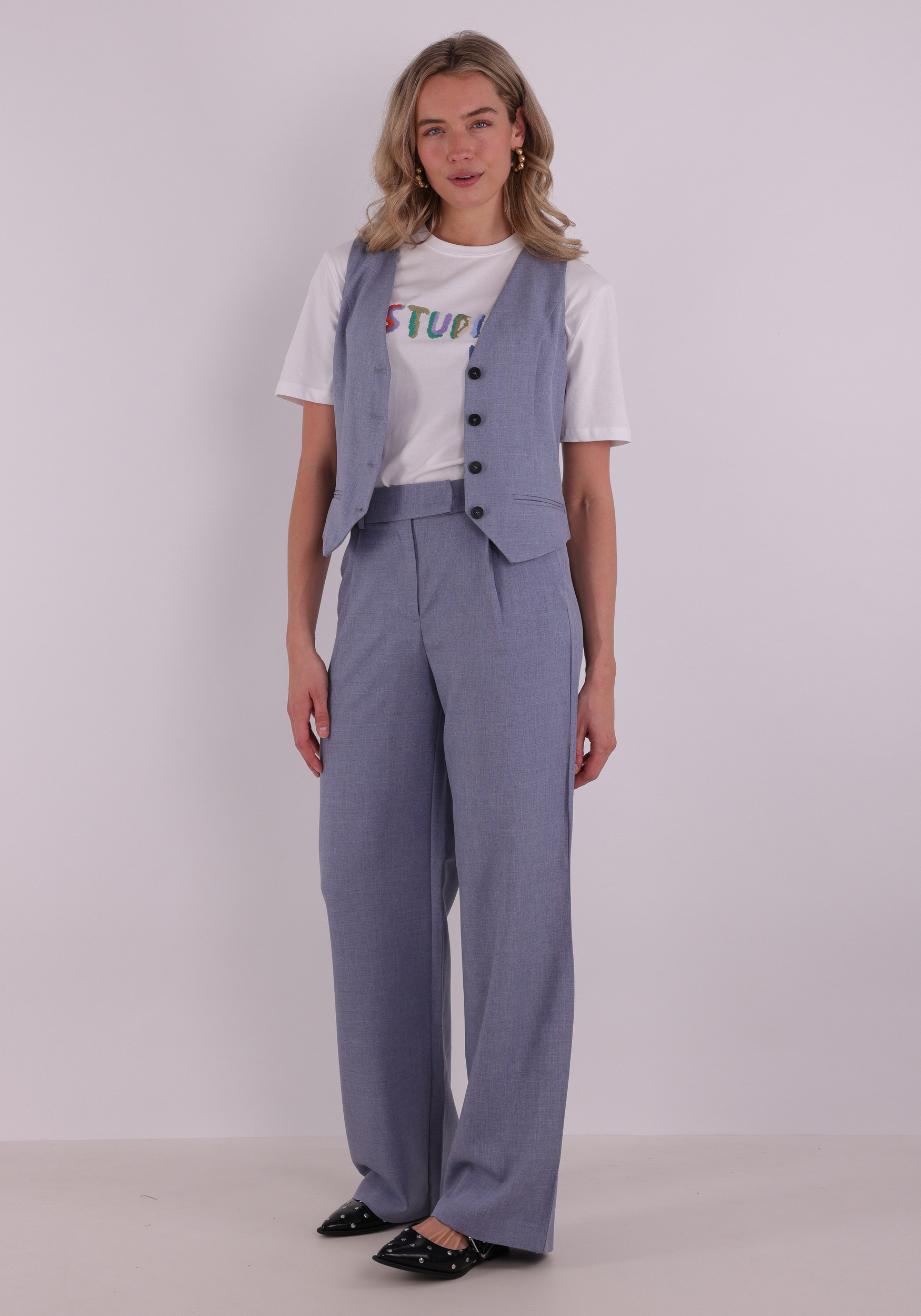 Only Gilet Linda 15336753 Raf blauw