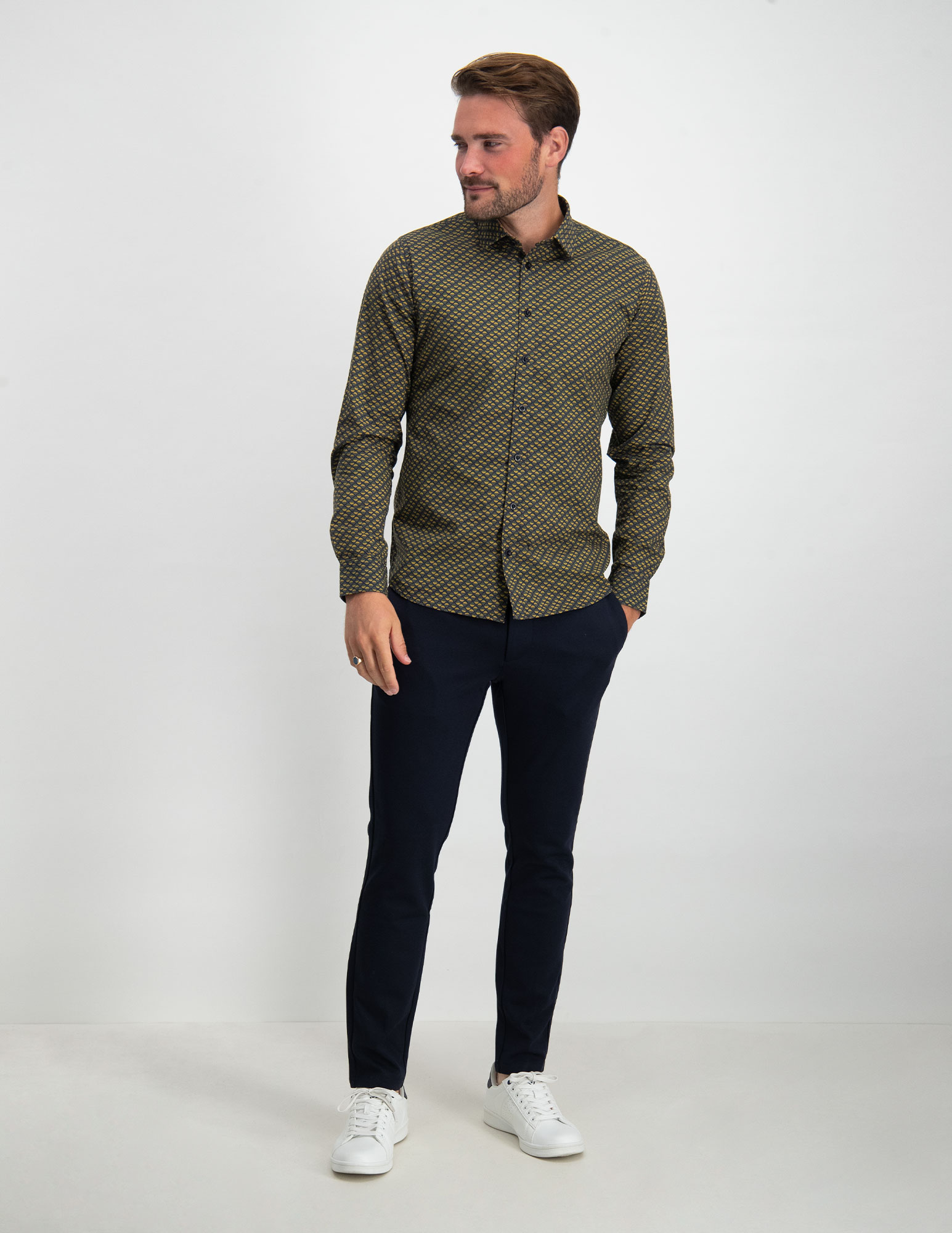 ONLY & SONS Pantalon Mark 22010209 Donker blauw