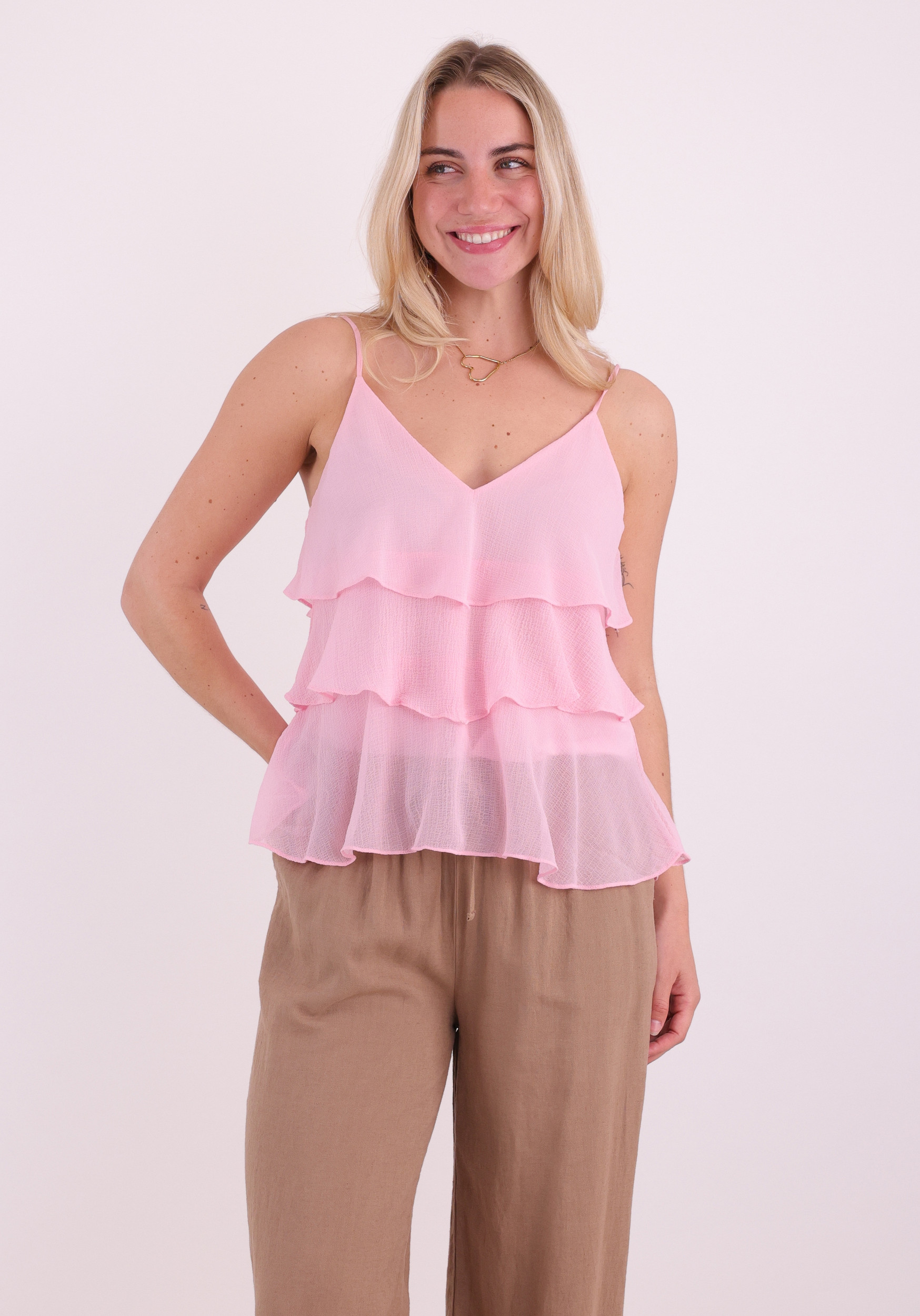 ONLY Top Linn 15351364 Licht rose