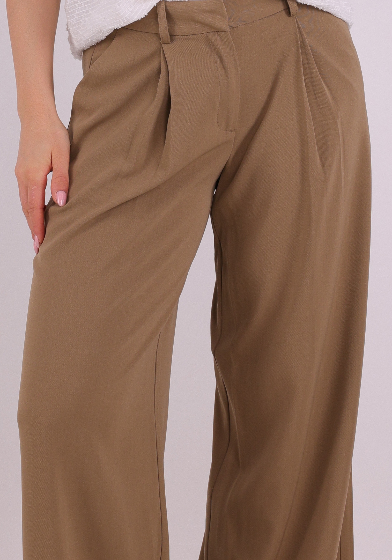 Vero moda Broek Tena 10340019 Khaki