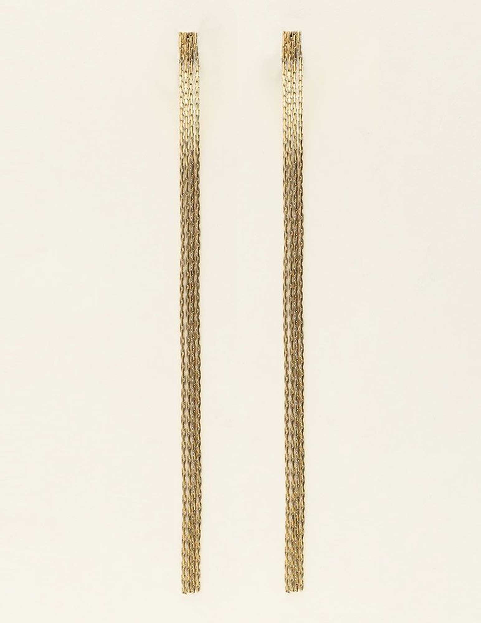 My Jewellery Universe lange oorbellen MJ09548 Goud