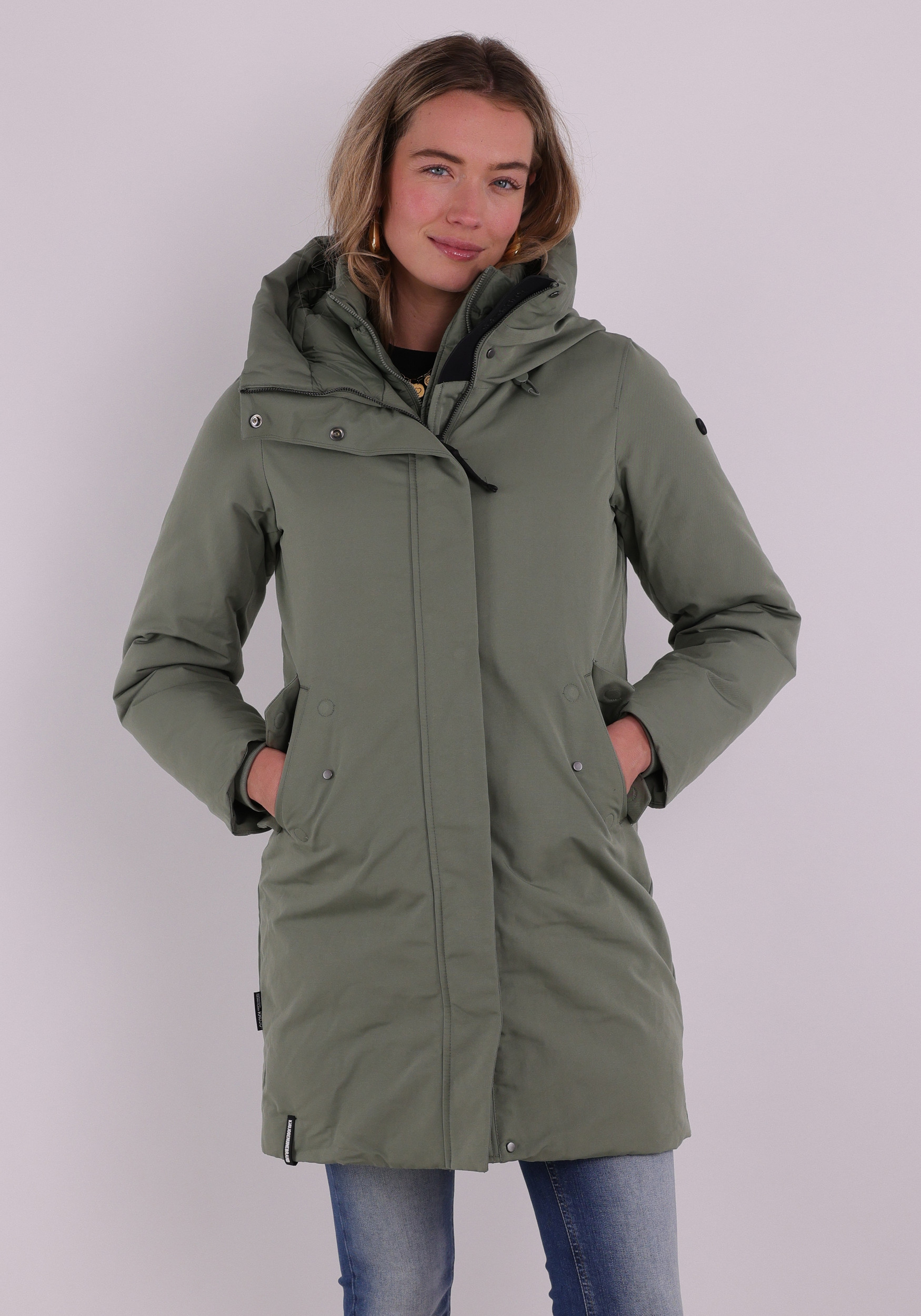 KHUJO Winterjas Wedelia 1031CO253 Groen