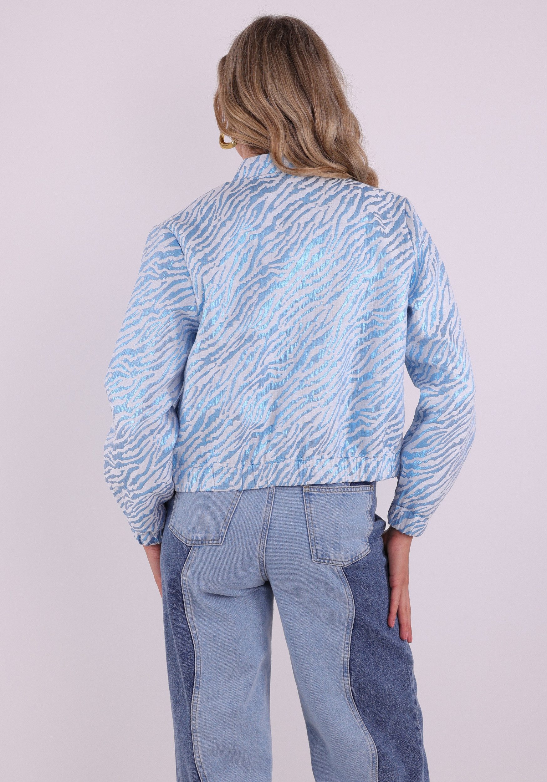 Vero moda Bomberjack Zitta 10347715 Licht blauw