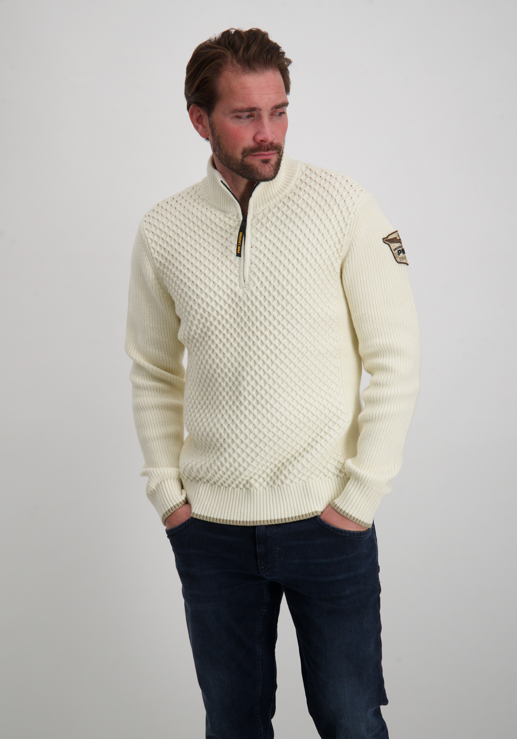 PME Legend Trui PKW2509324 Wit