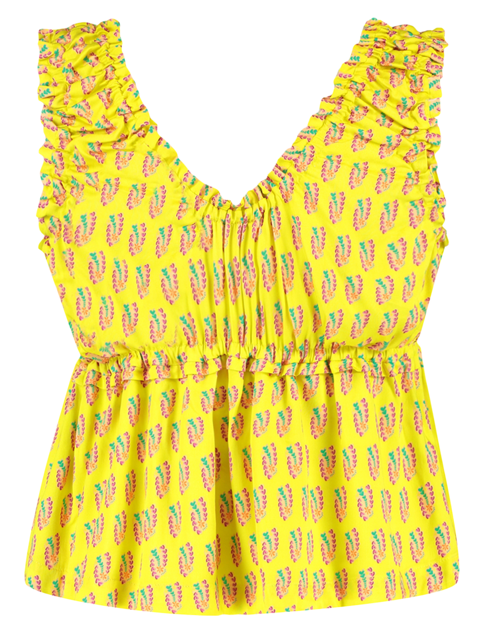 Harper & Yve Top Eileen HS25J404 Geel