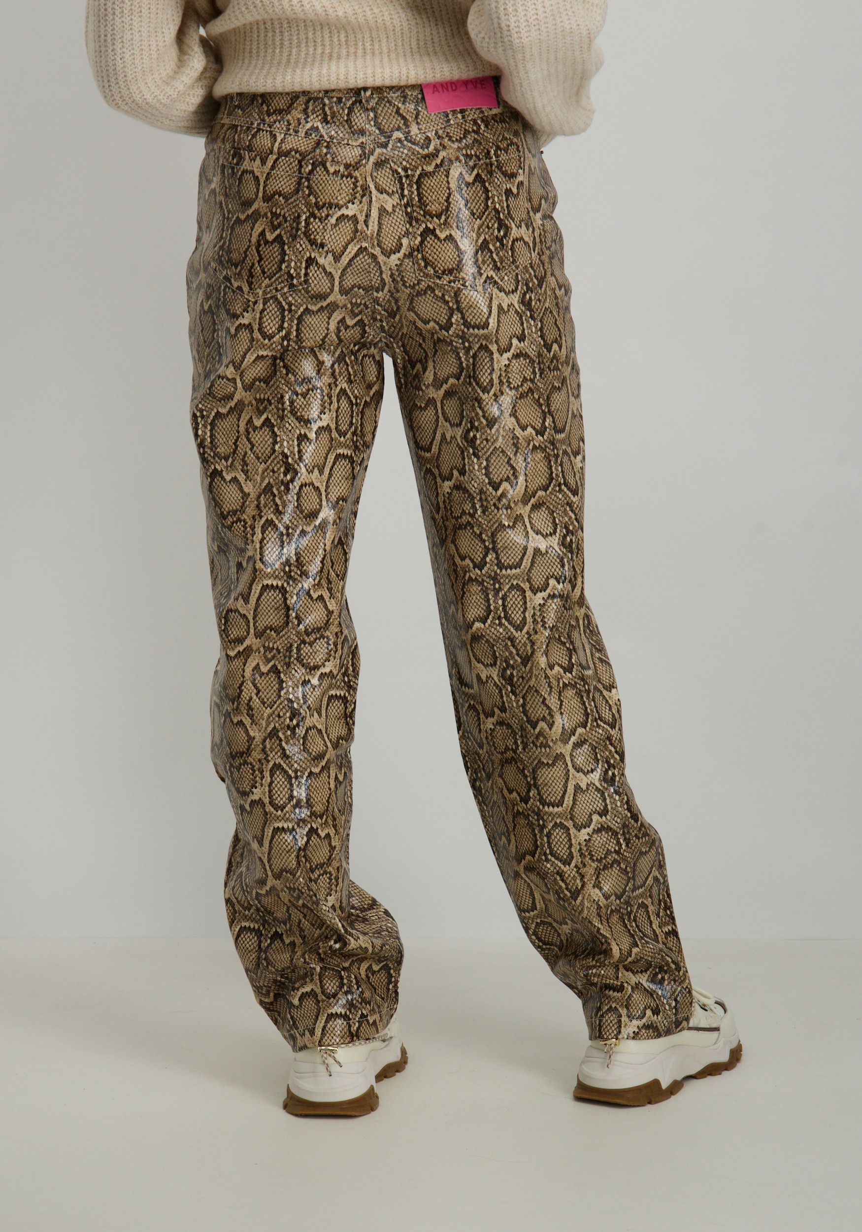 Harper & Yve Broek Sammy AW24P105 Bruin