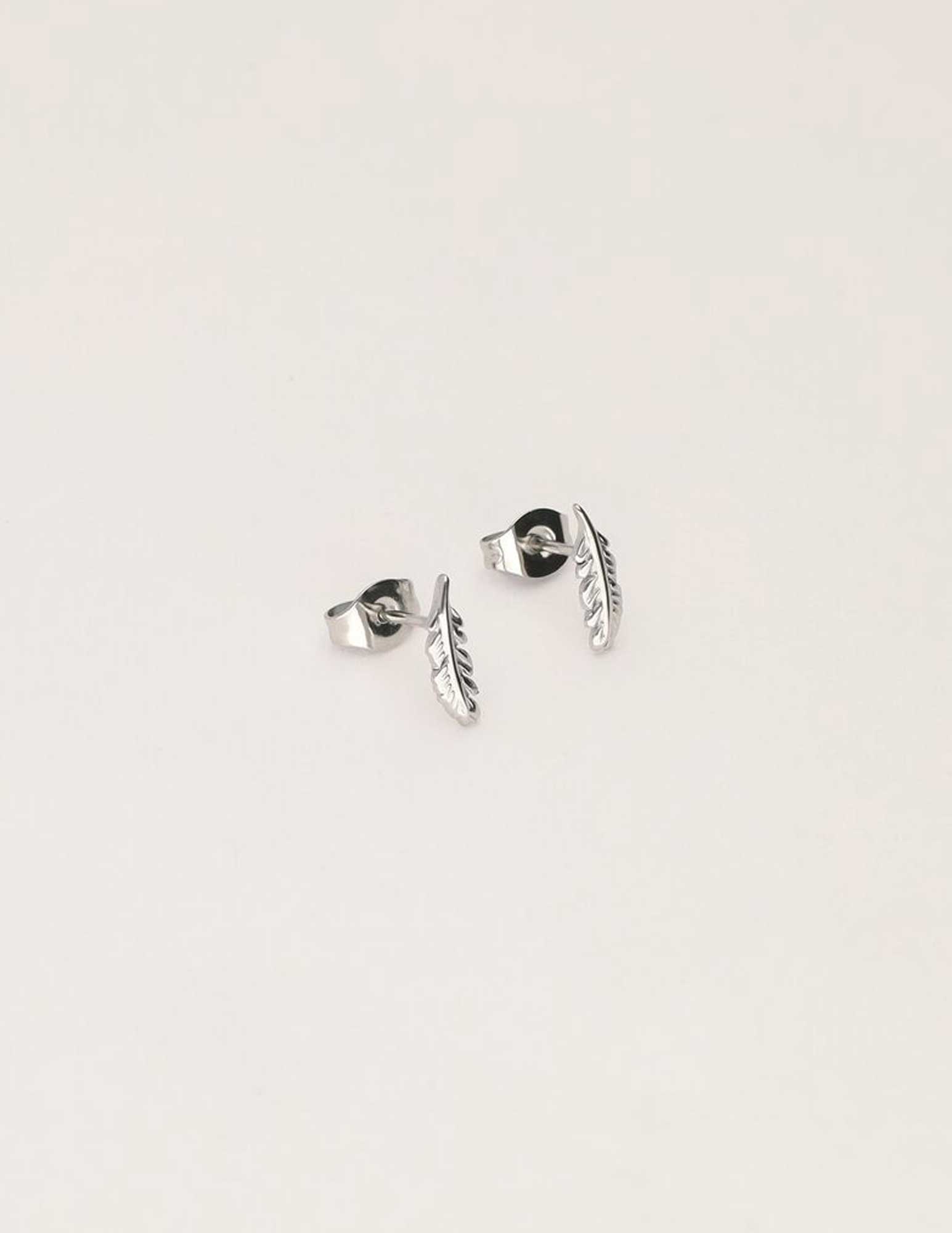 My Jewellery Studs met veertje MJ10329 Zilver