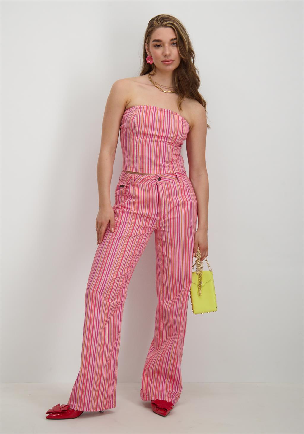 Harper & Yve Top Felice SS24X400 Roze