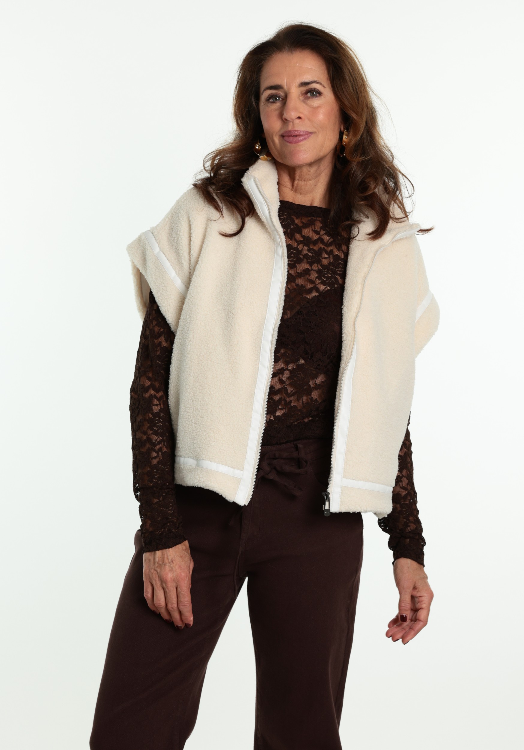 Zoso Gilet 264Annelot Ecru