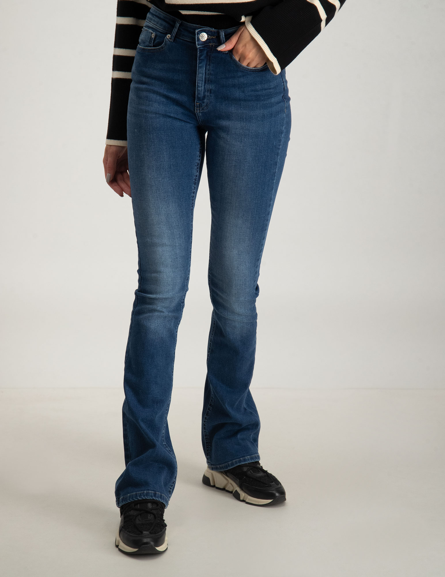 Only Flared Jeans Blush 15264050 Kobalt