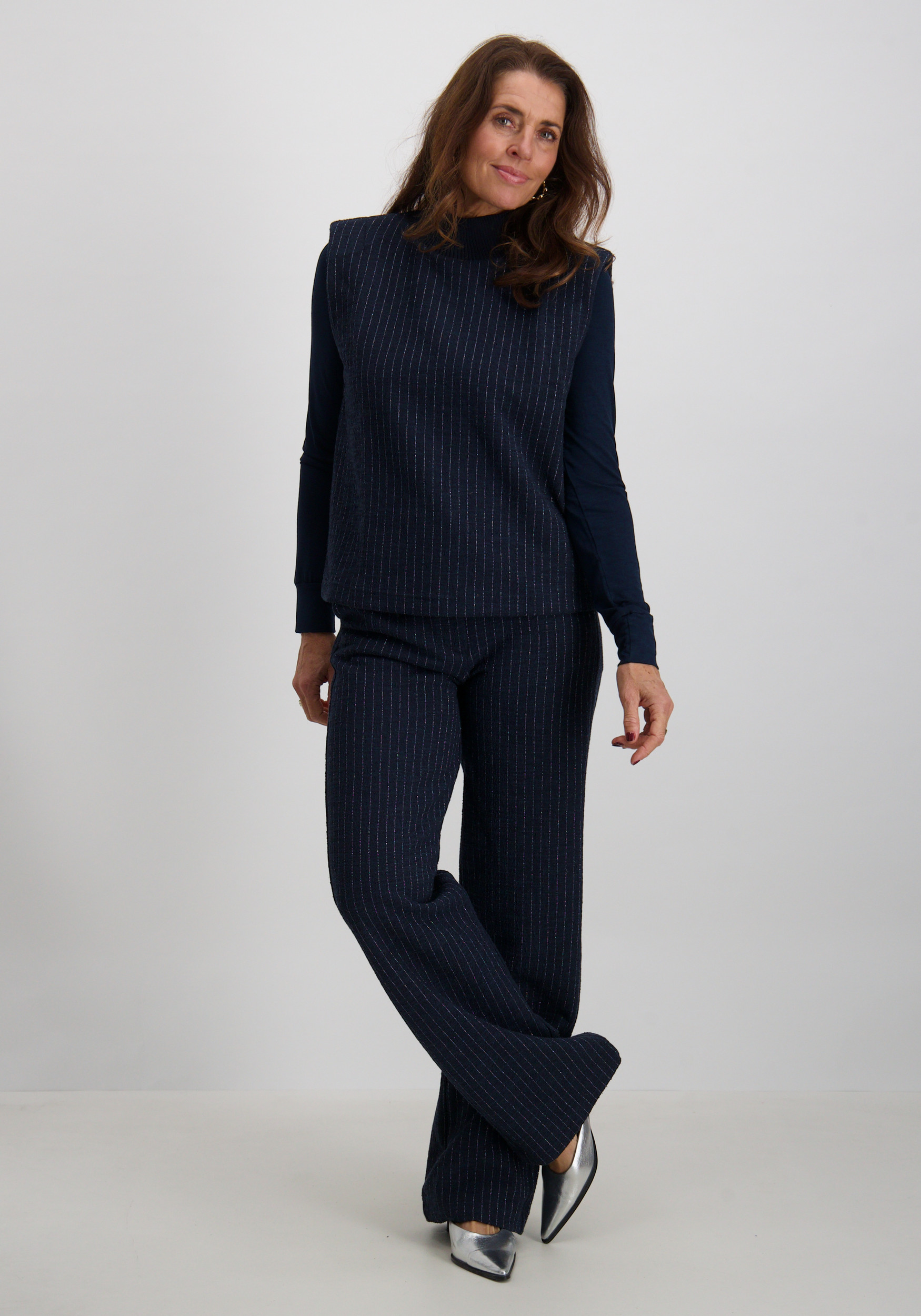 Geisha Broek 51841-20 Raf blauw