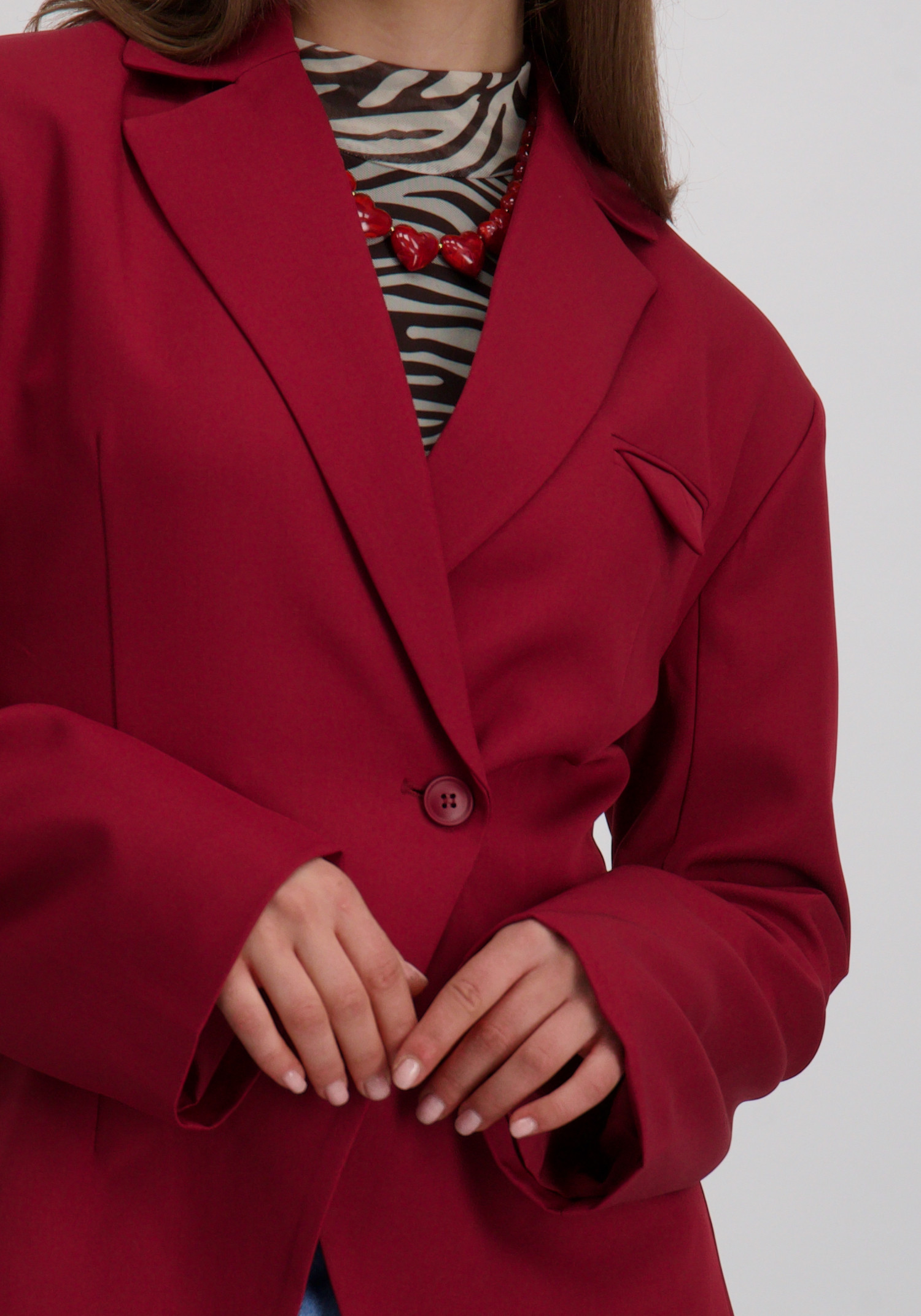 Refined Department Blazer Miley R2509455750 Bordeaux