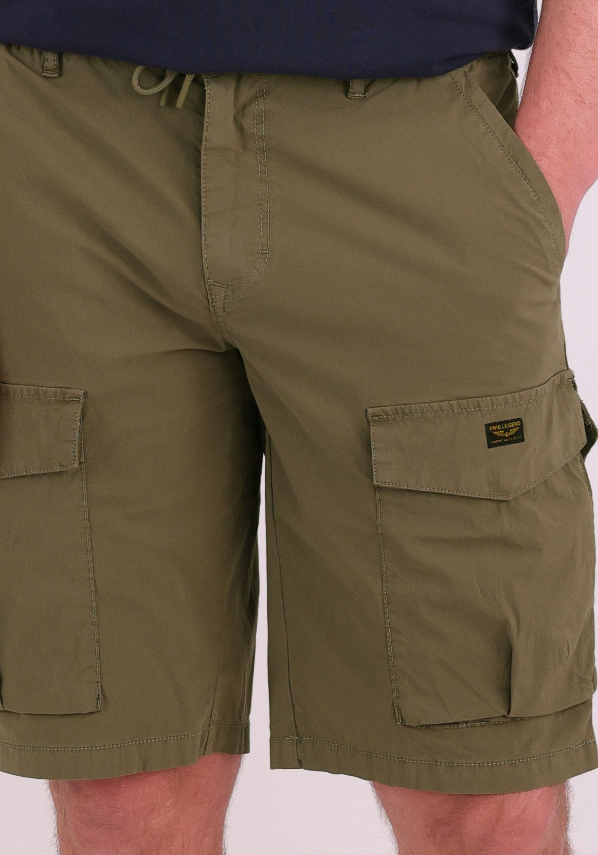 PME Legend Short hawkdown PSH2604697 Donker groen