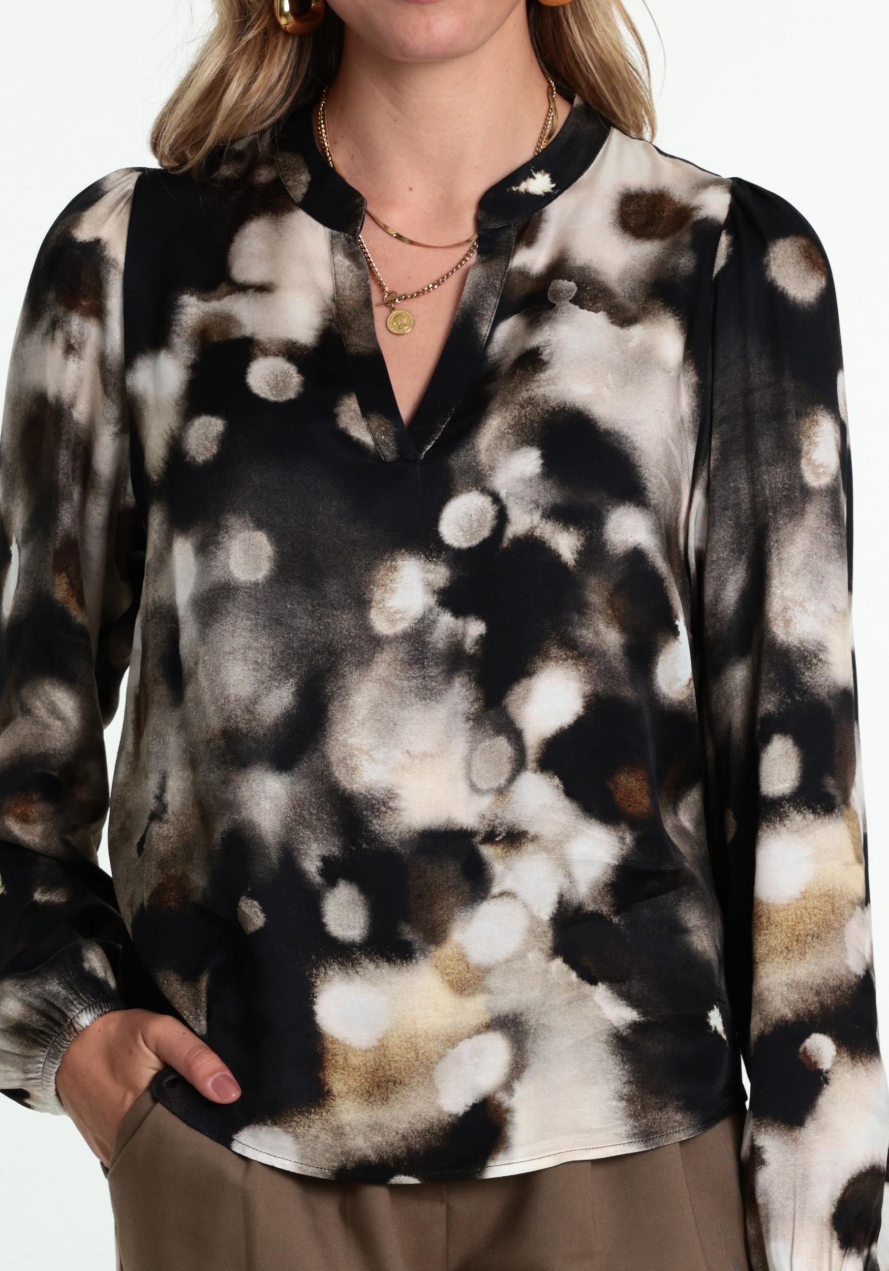 Jansen Amsterdam Blouse JET W26 Multi