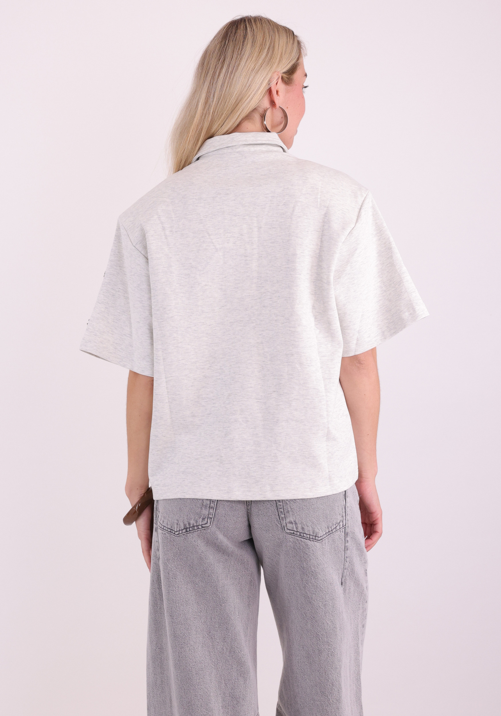 Refined Department Polo shirt Missy R2605820175 Grijs