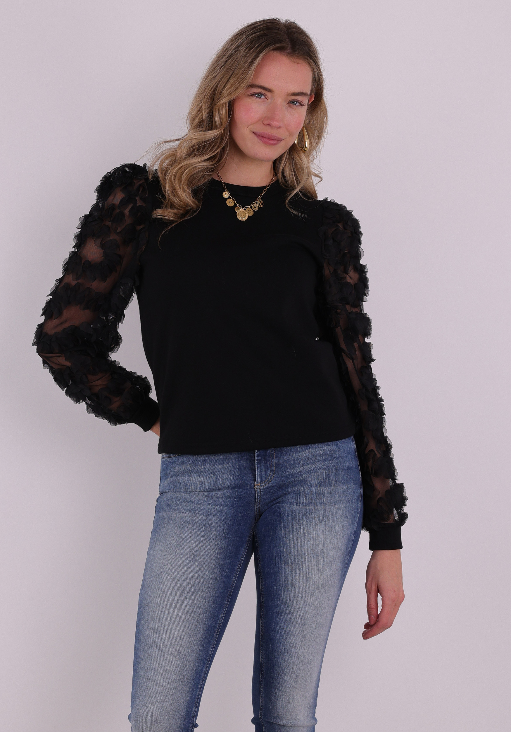 Only Sweater Lavin 15371234 Zwart