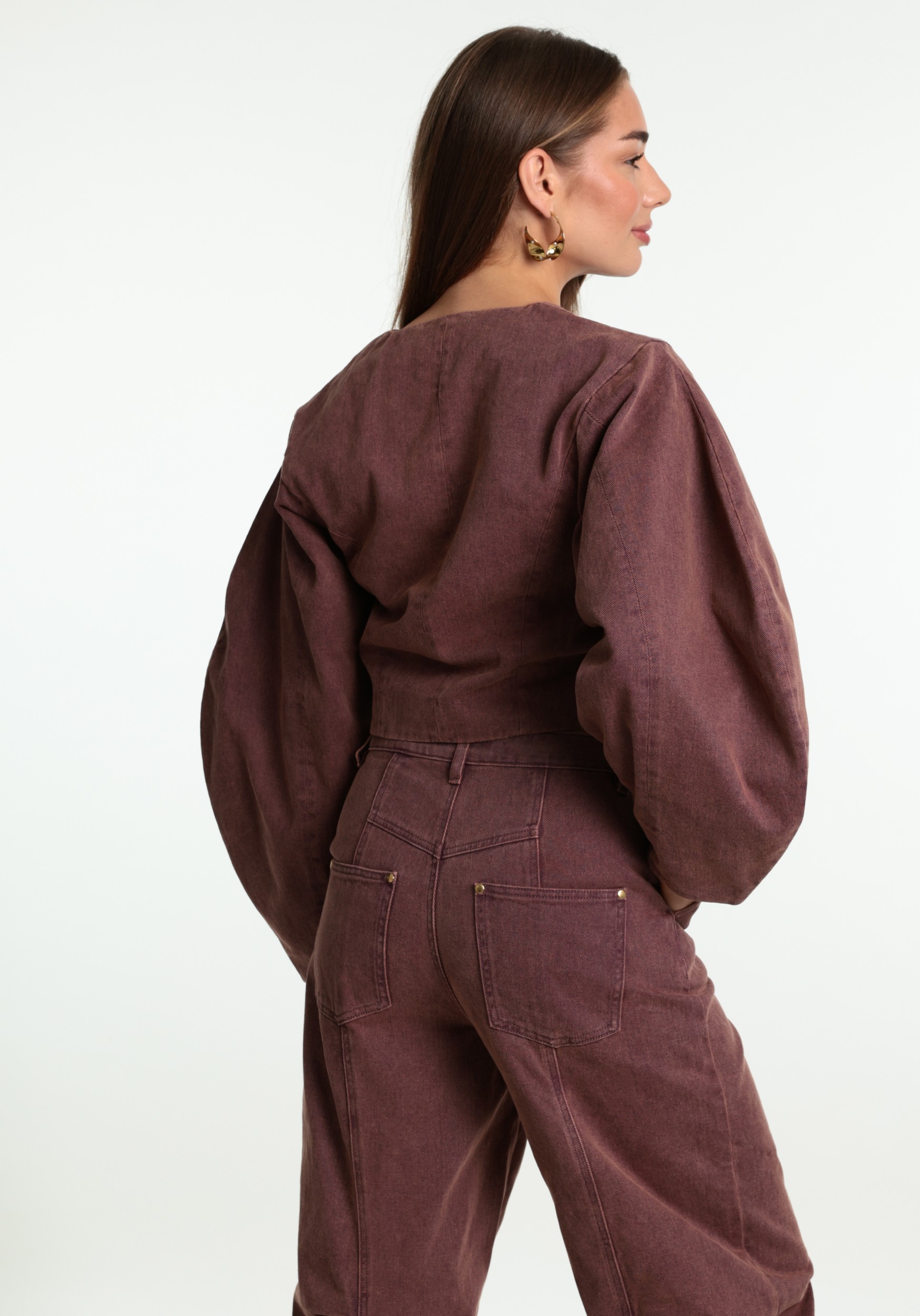 Studio Amaya Jacket Kael Kael Bordeaux