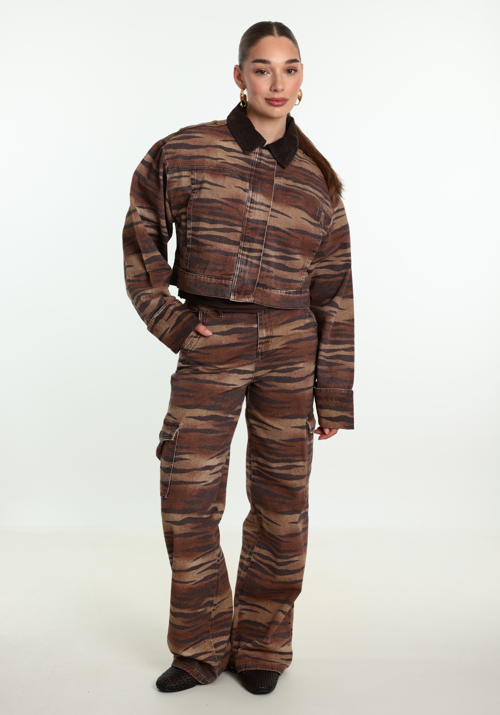 Harper & Yve Jeans Stella AW6D106 Bruin