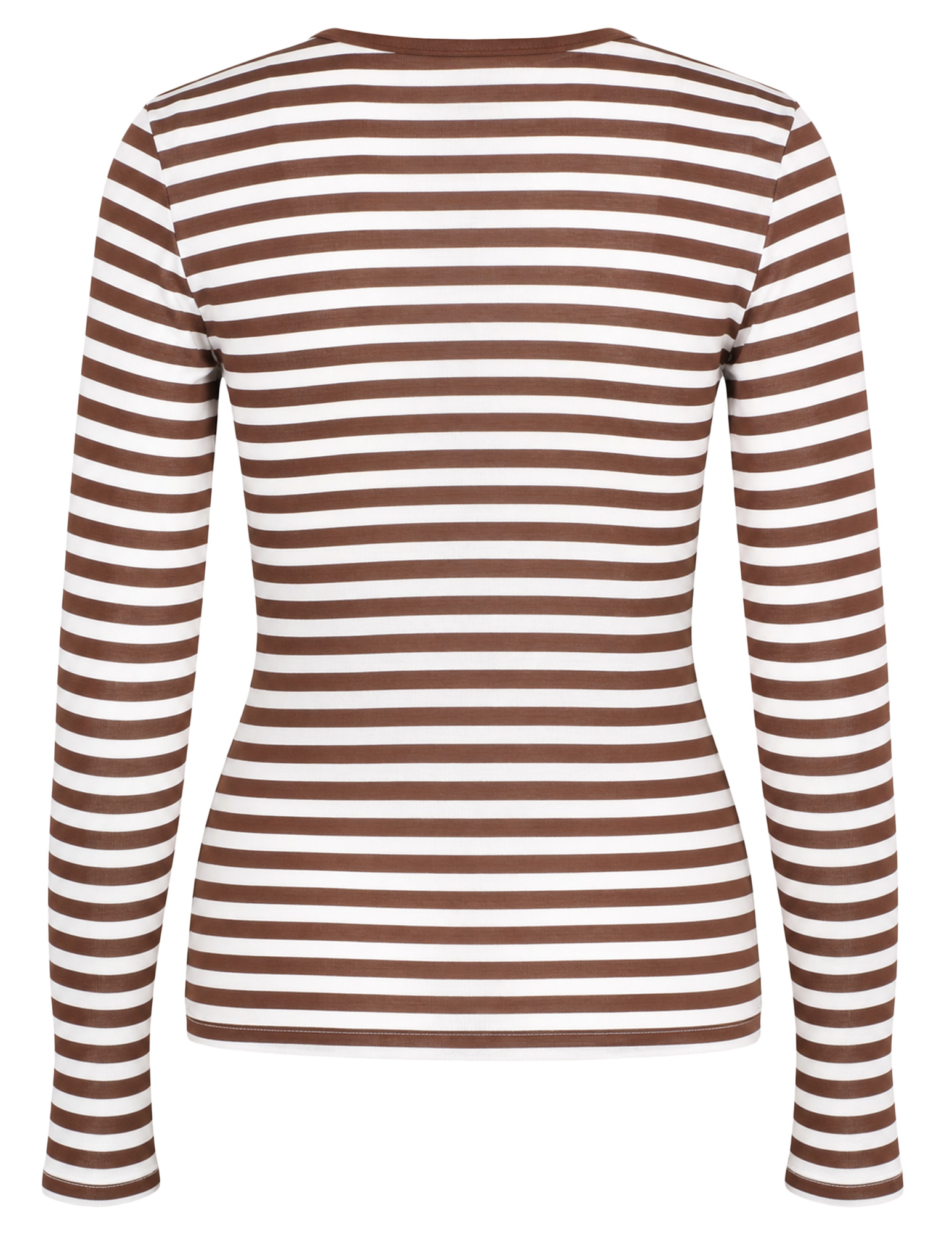Colourful Rebel T-shirt Juna stripe WT218029 Bruin