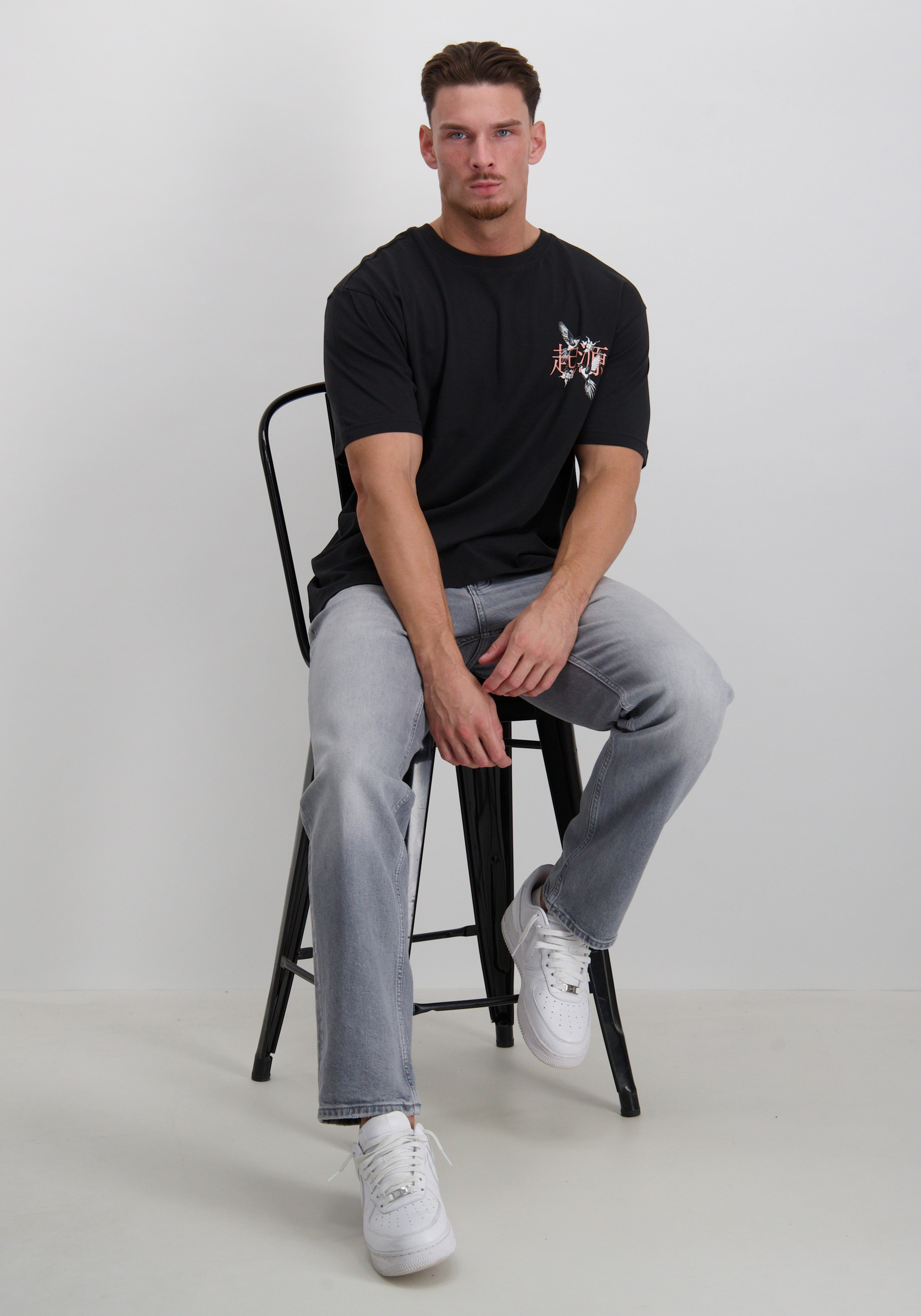 ONLY & SONS T-shirt Keane 22033620 Zwart