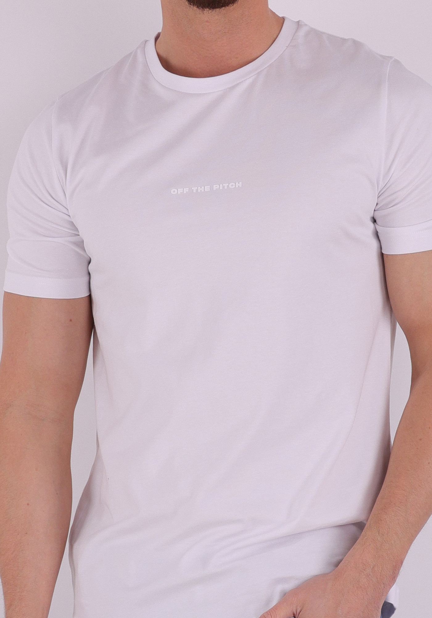 Off The Pitch T-Shirt Botanic OTP261026 Wit