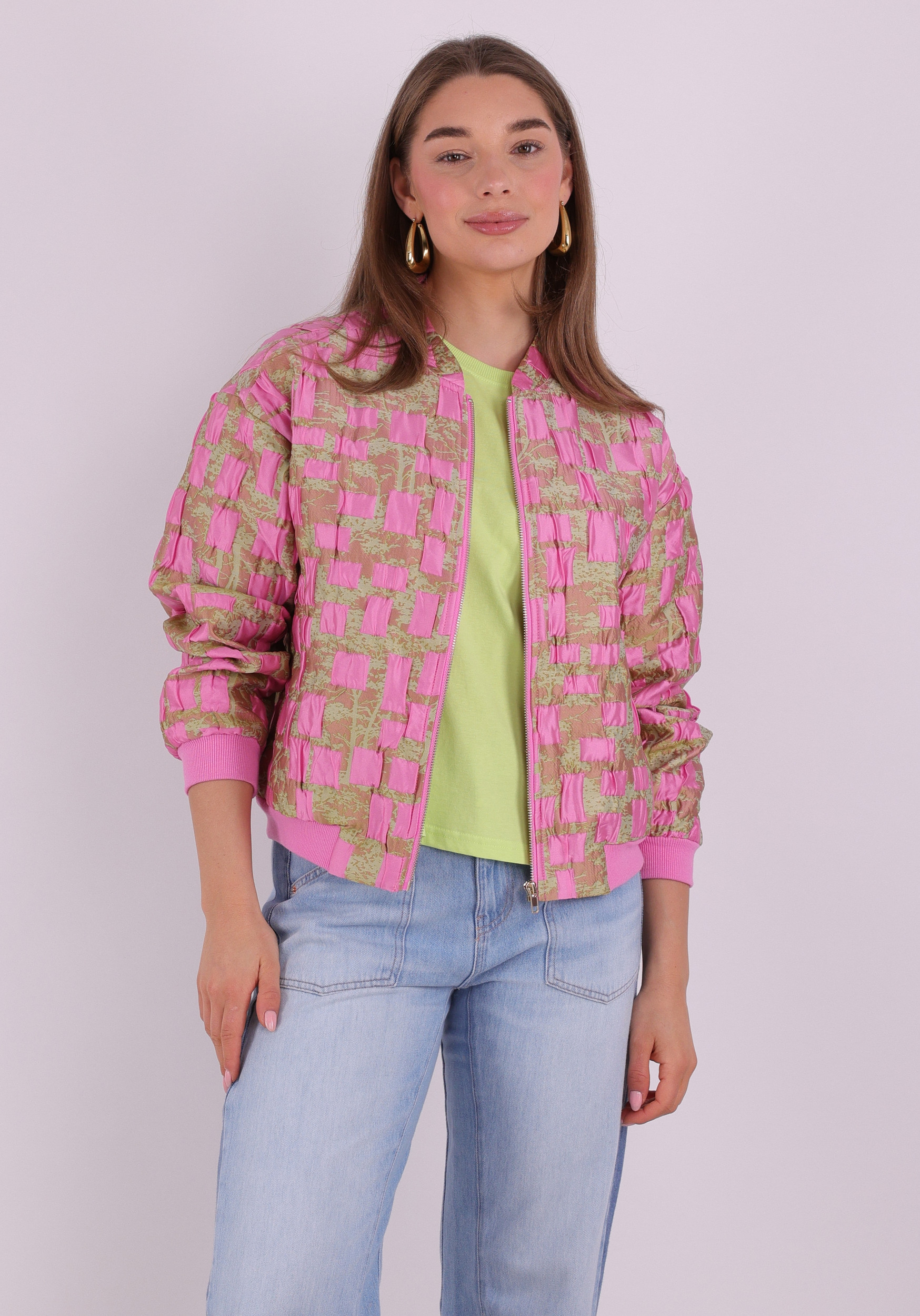 FREE|QUENT Bomberjacket Flowy 208082 Rose