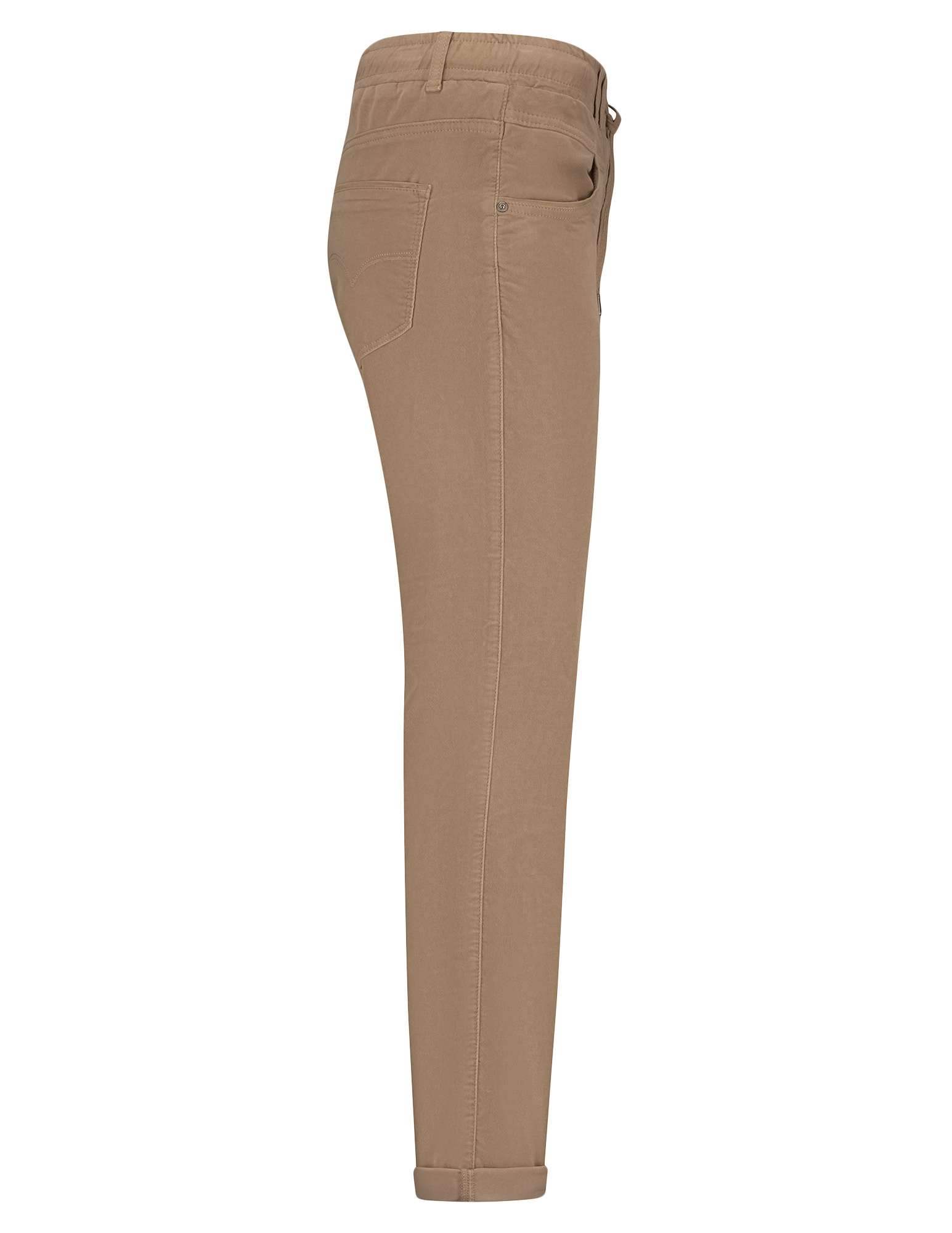 Red Button Broek Tessy velvet SRB4655 Licht bruin