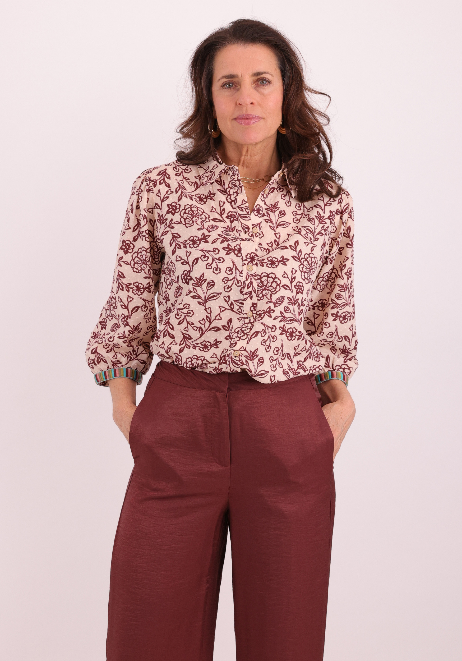 Geisha Blouse 63191-20 Wolwit-ecru
