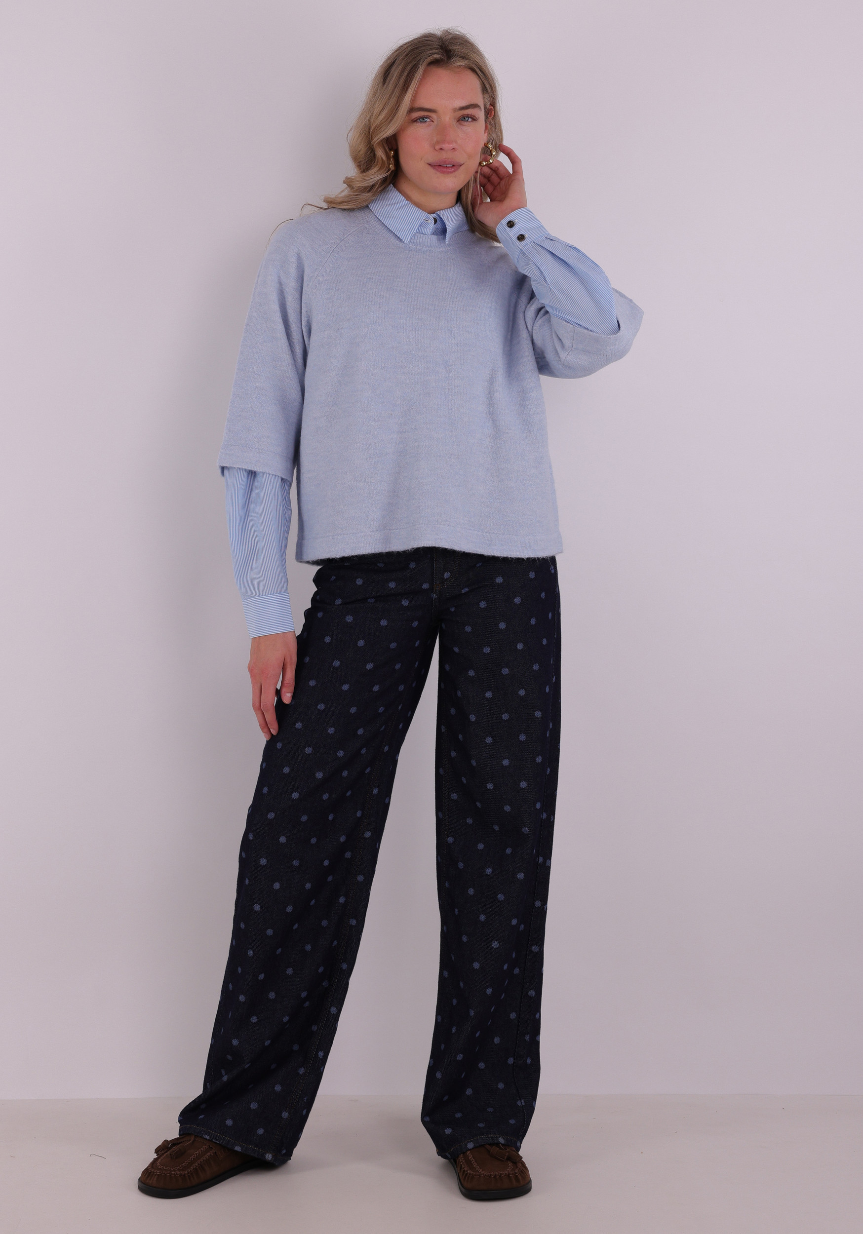 Only Trui Simoni 15333199 Licht blauw