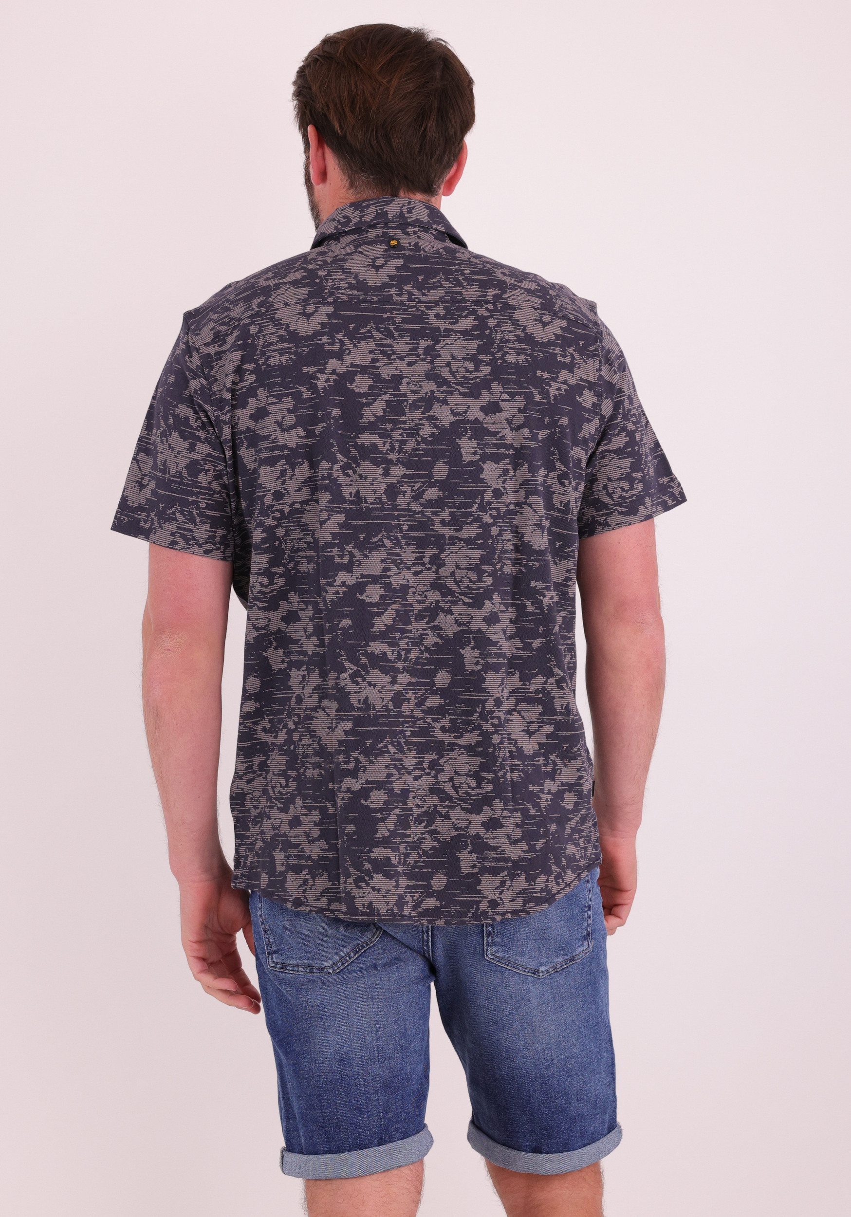 PME Legend Overhemd PSIS2603254 Donker blauw