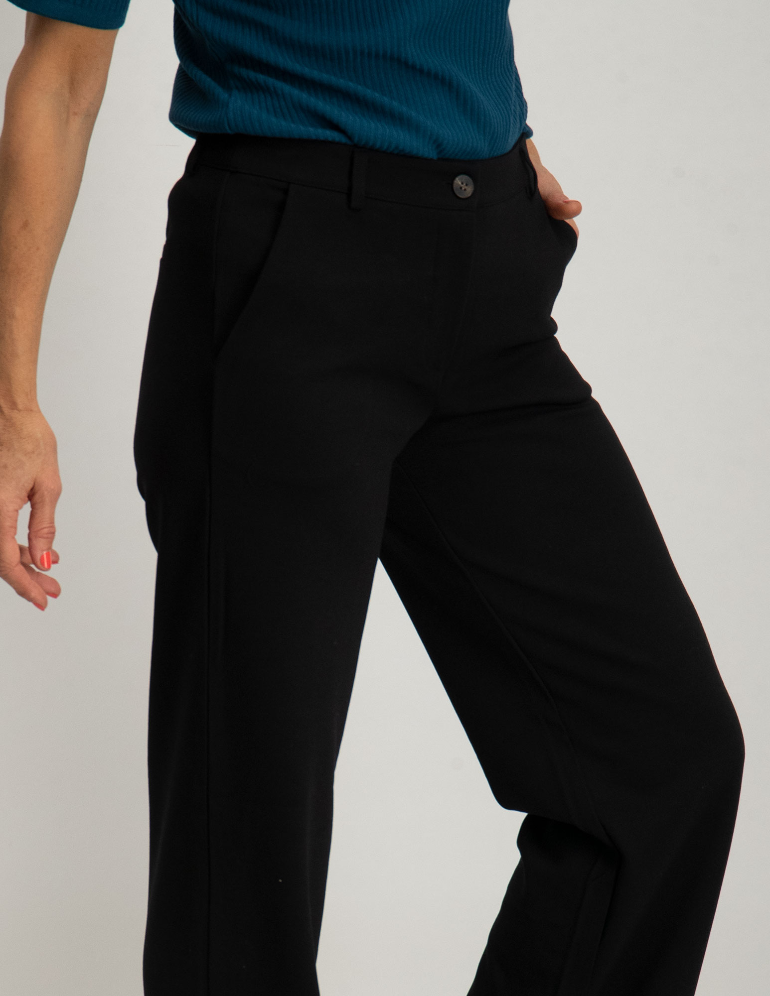 FREE|QUENT Broek Nanni 200632 Zwart