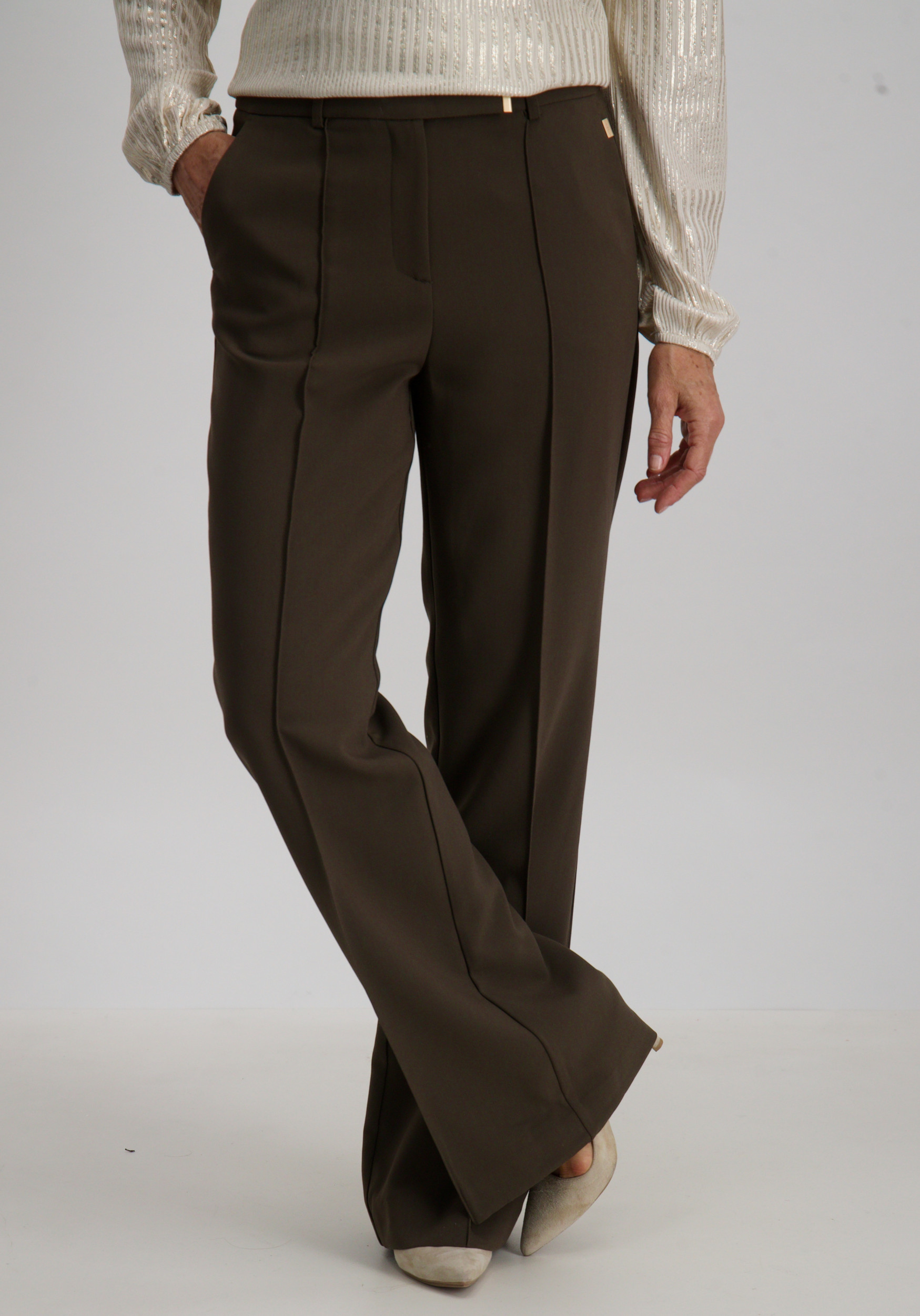 Aaiko BV Broek Chantalle CHANTALLE R PES 345 Donker groen