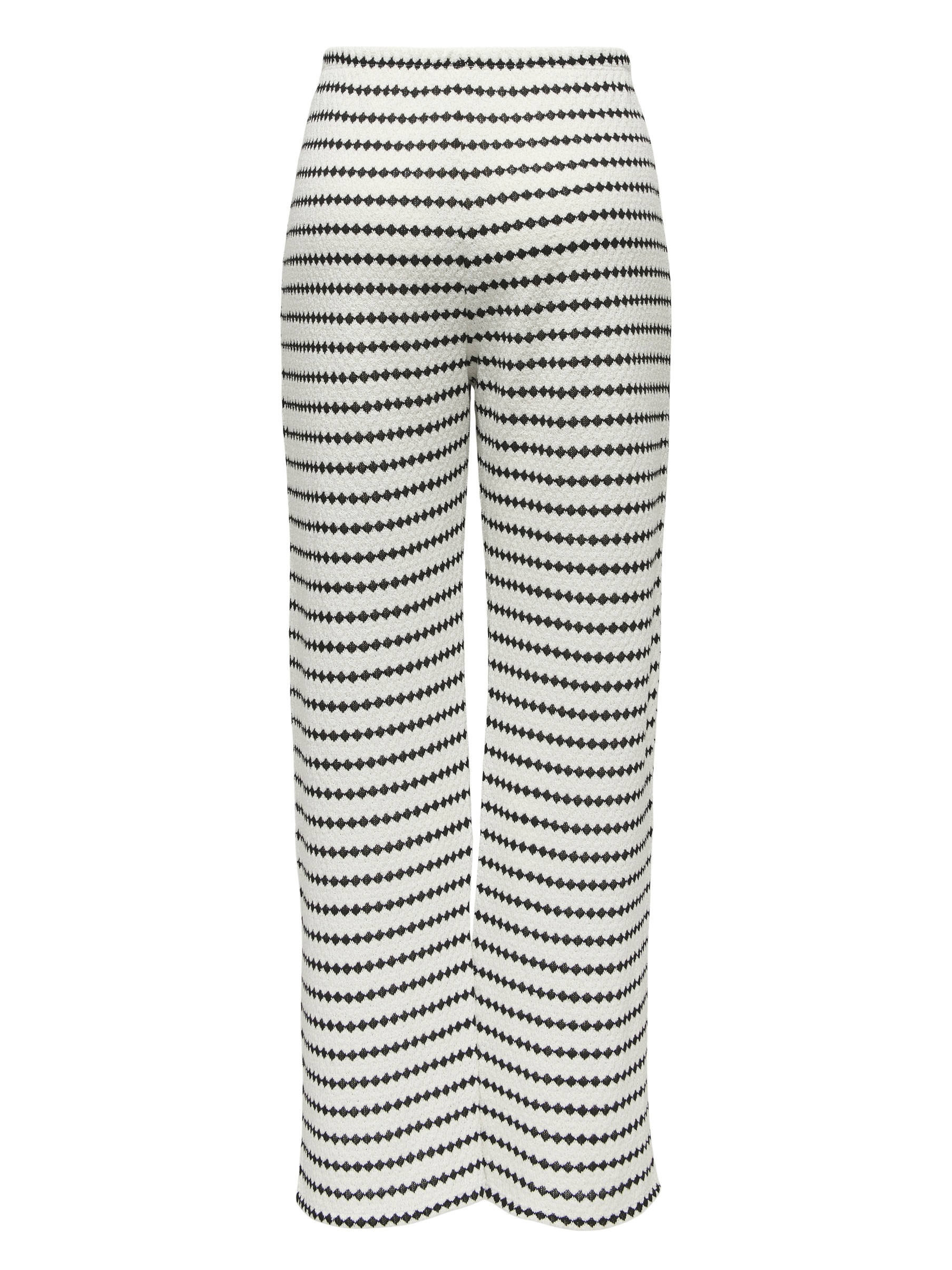 Only Broek Eva stripe 15348629 Wit