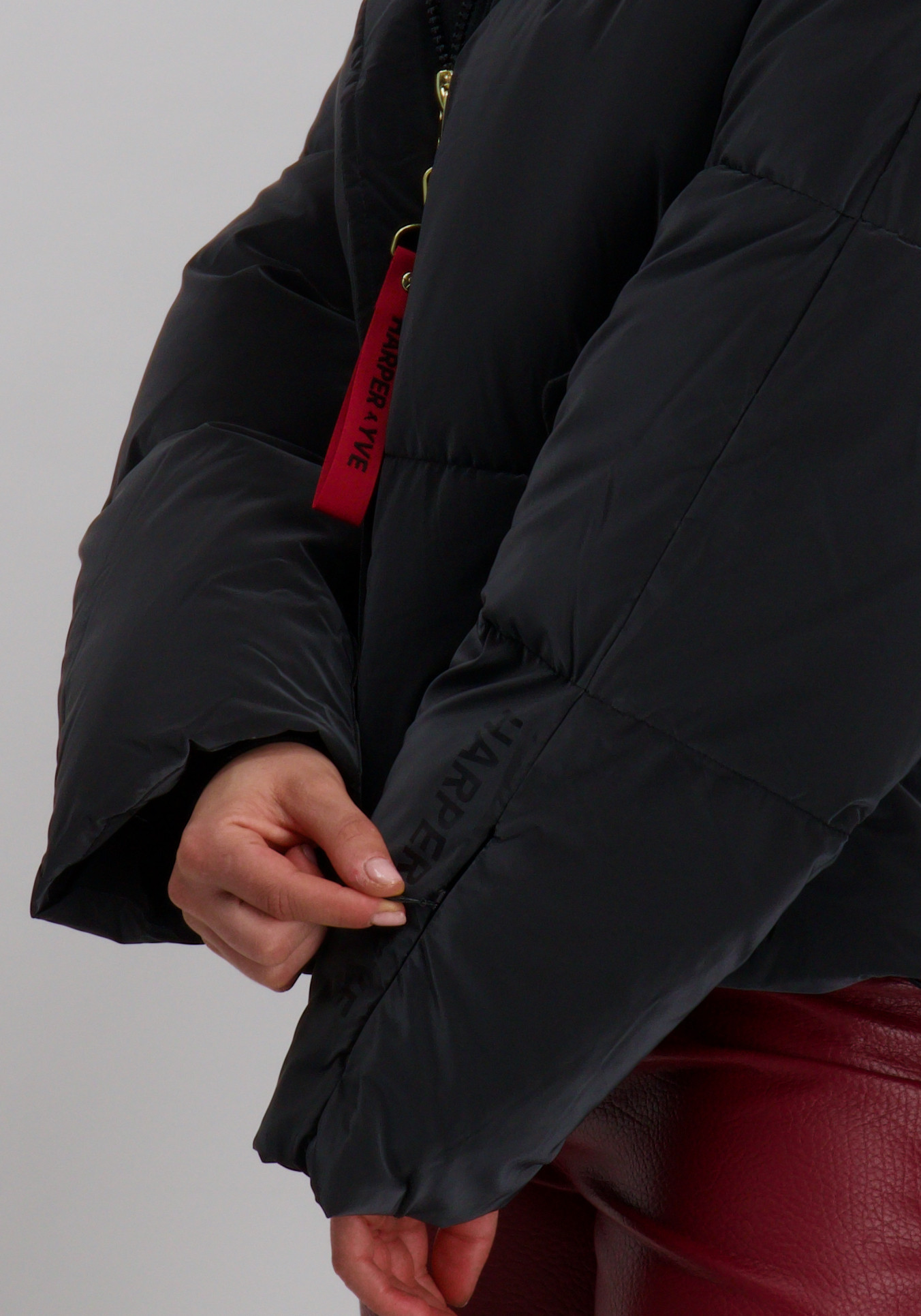 Harper & Yve Winterjas Abbie AW25N201 Zwart