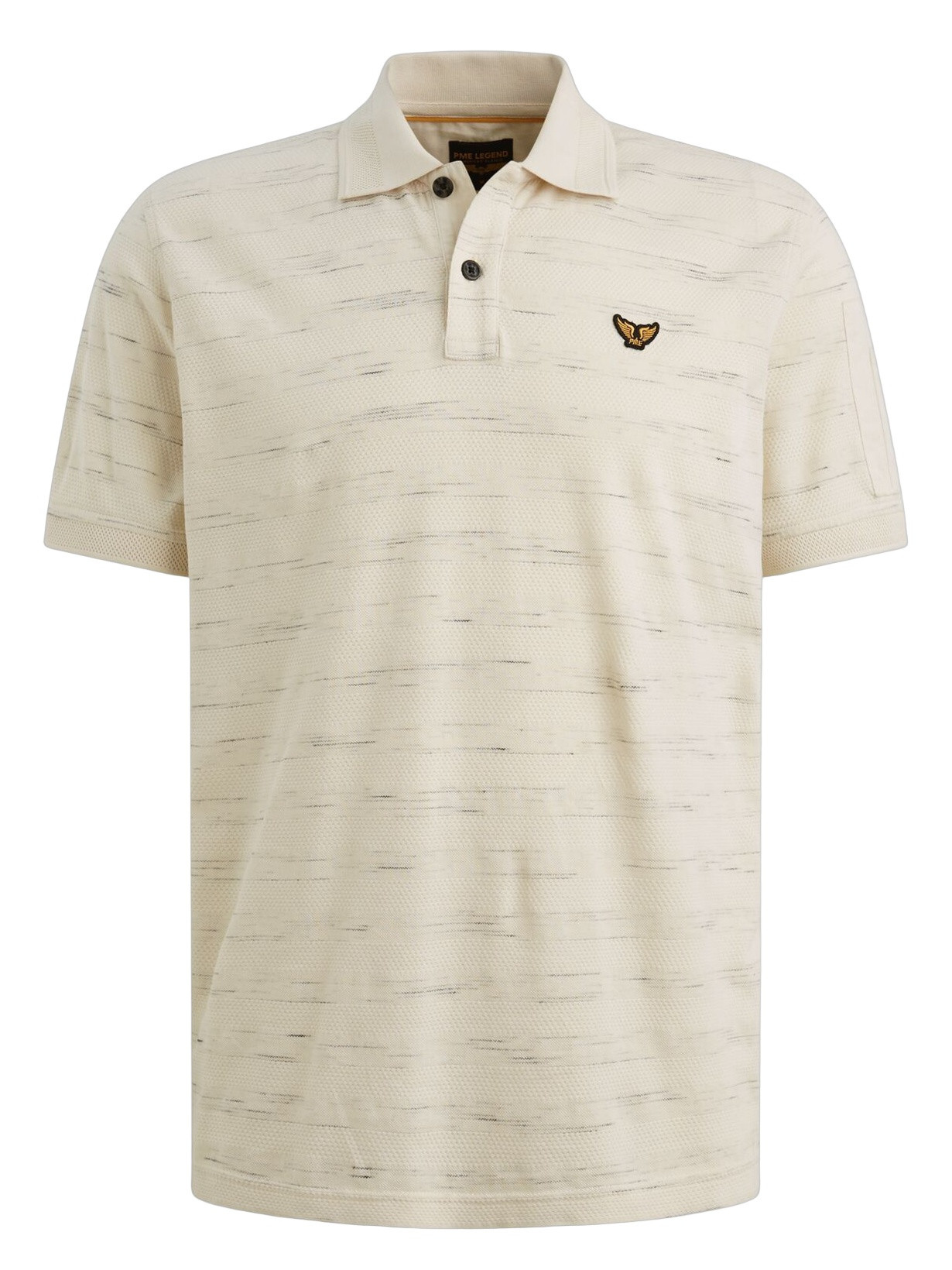 PME Legend Popcorn Polo Ecru