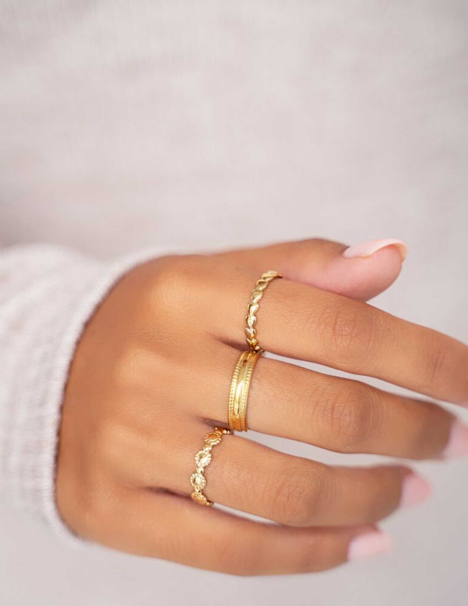 My Jewellery Ring met bloemen MJ09052 Zilver