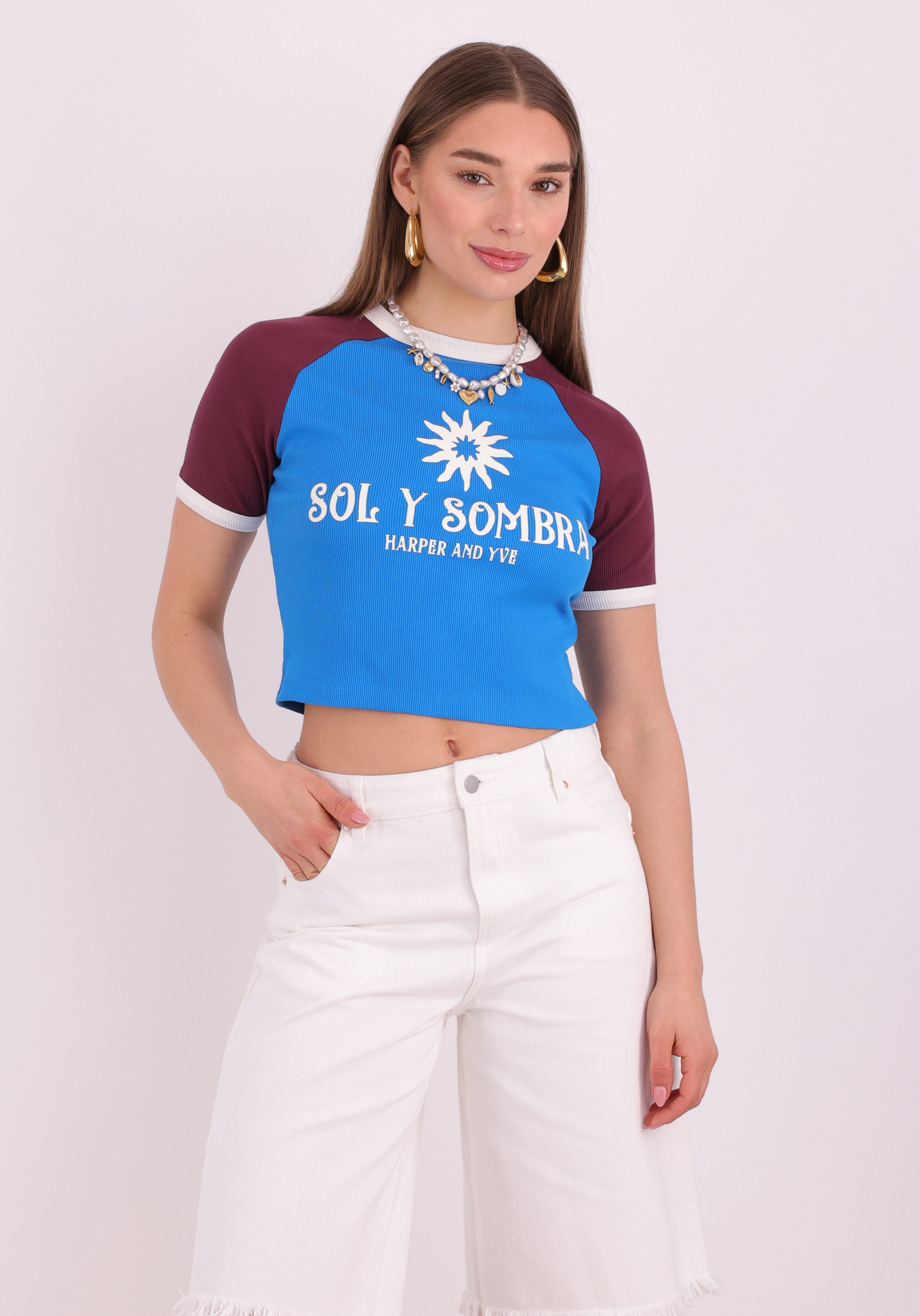 Harper & Yve Top Soly HS6Y310 Blauw