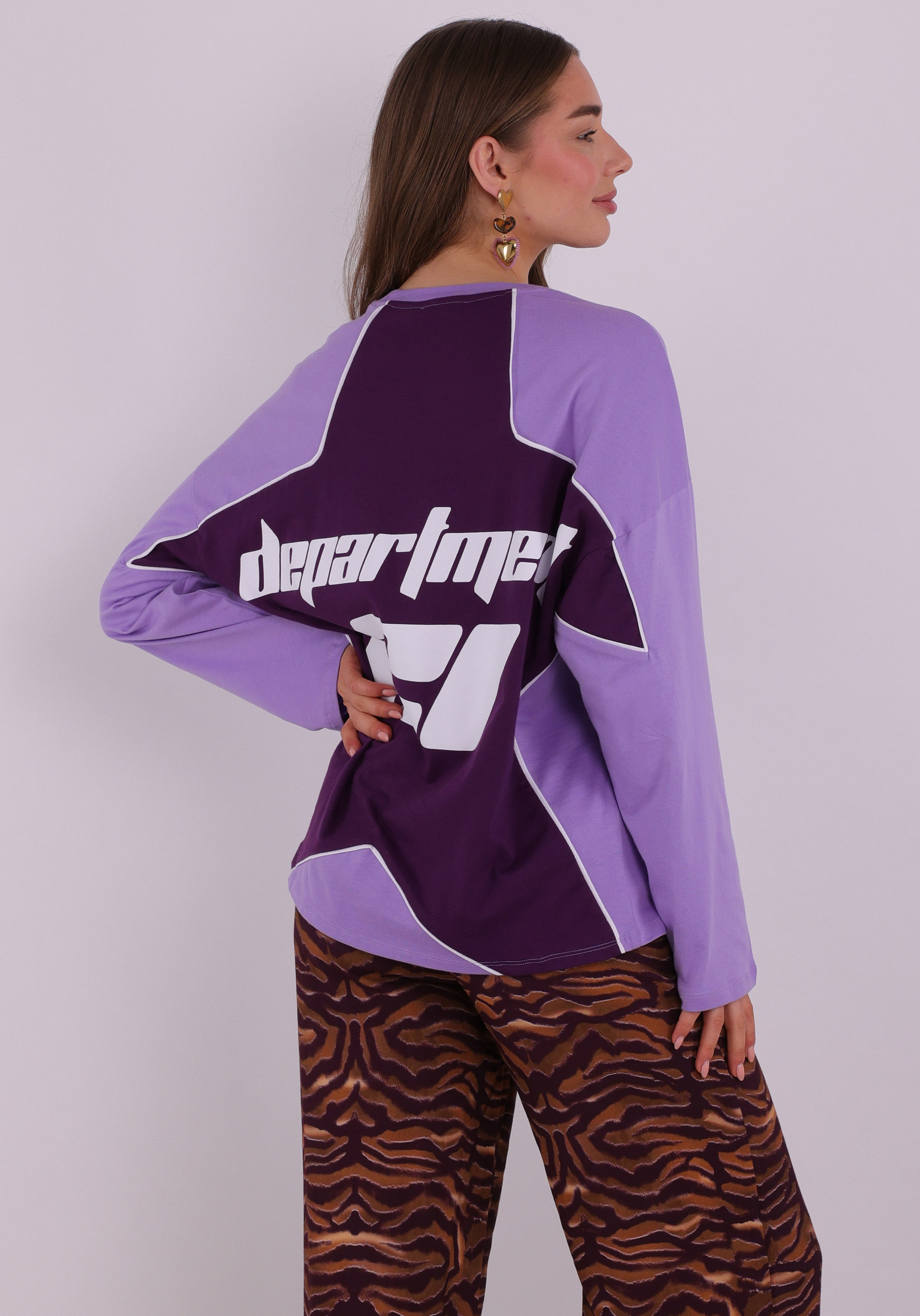 Refined Department T-shirt Batt R2602811917 Lila