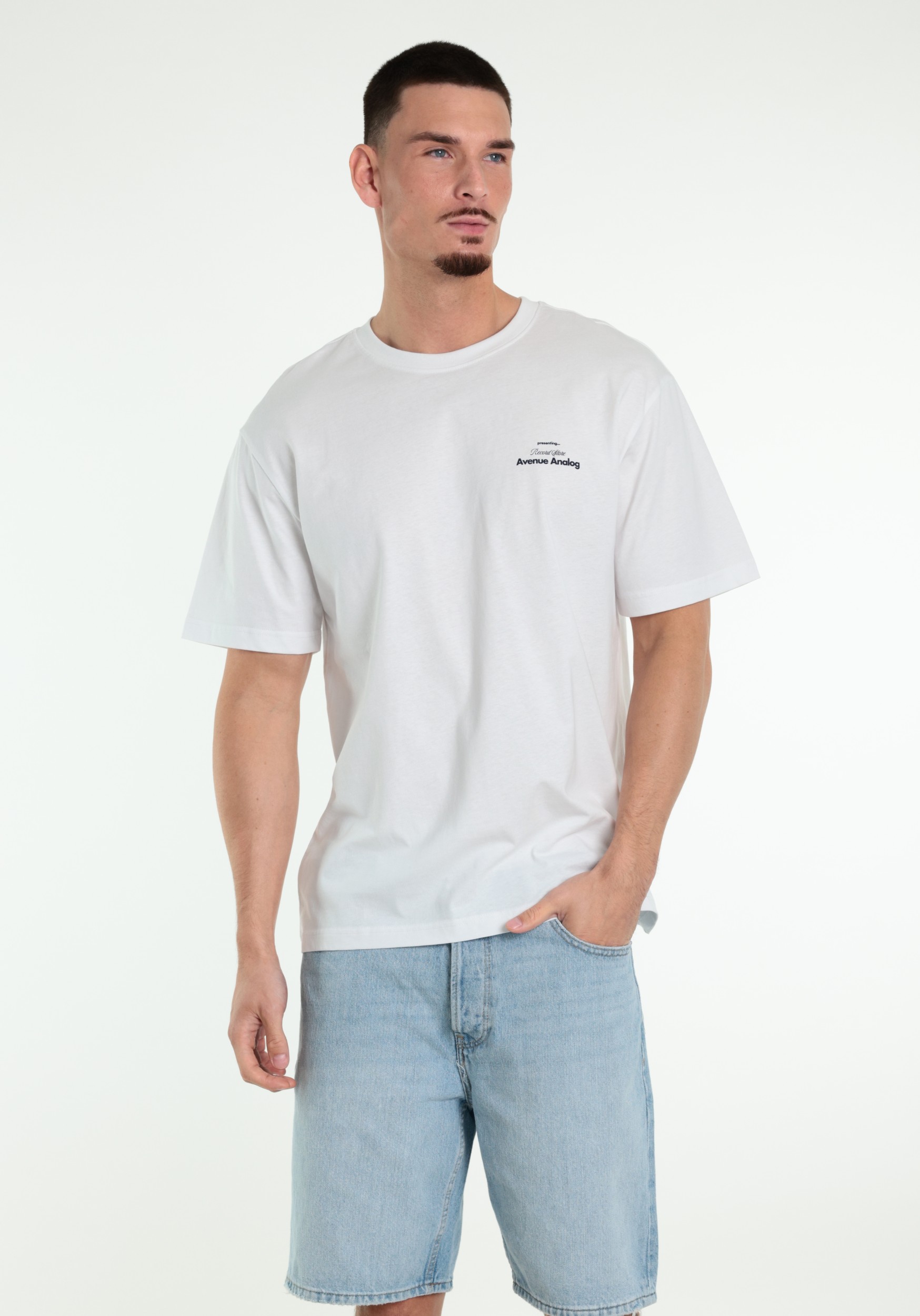 ONLY & SONS T-shirt Vibes 22039617 Wit