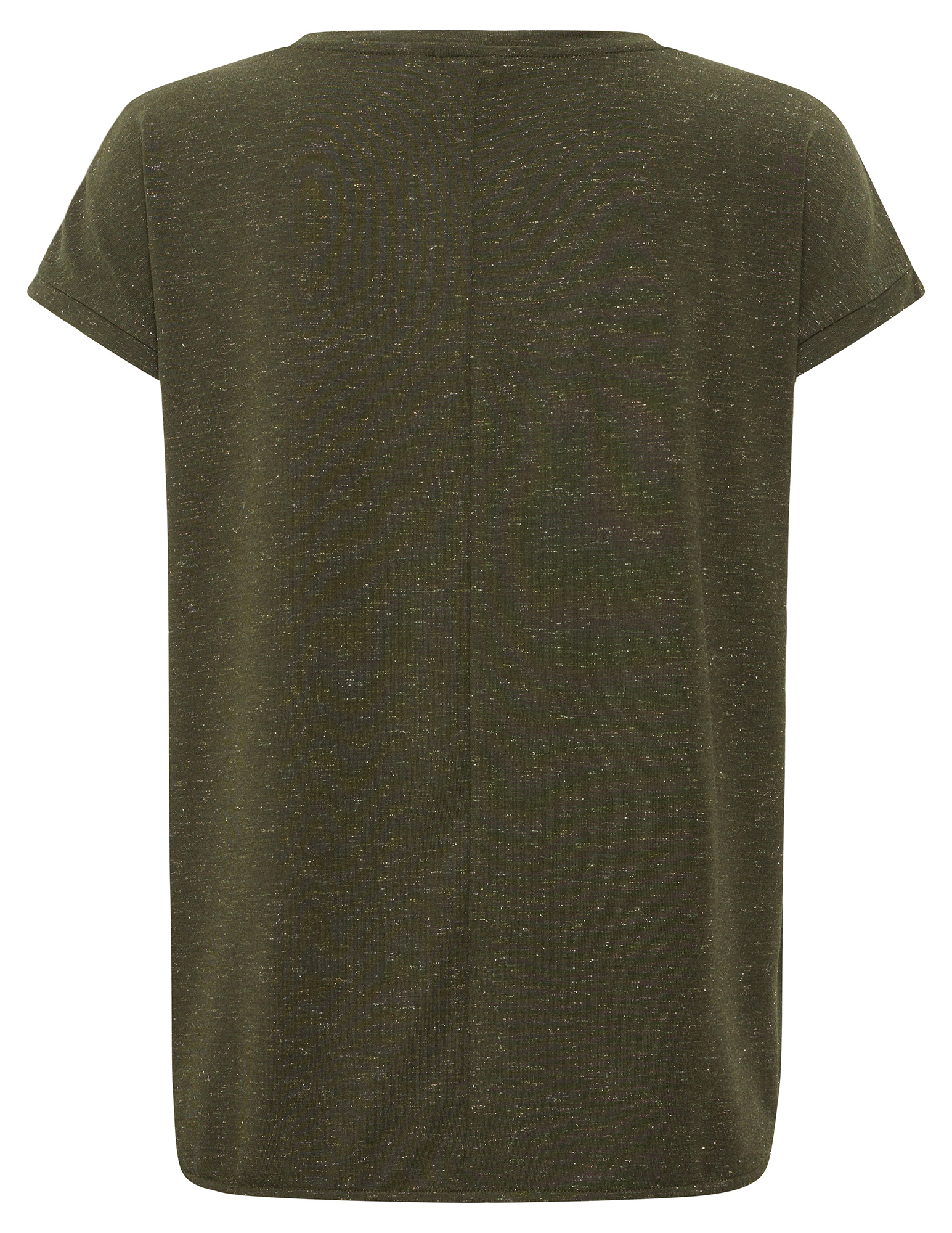 Ichi T-shirt Rebel  20109945 Donker Groen